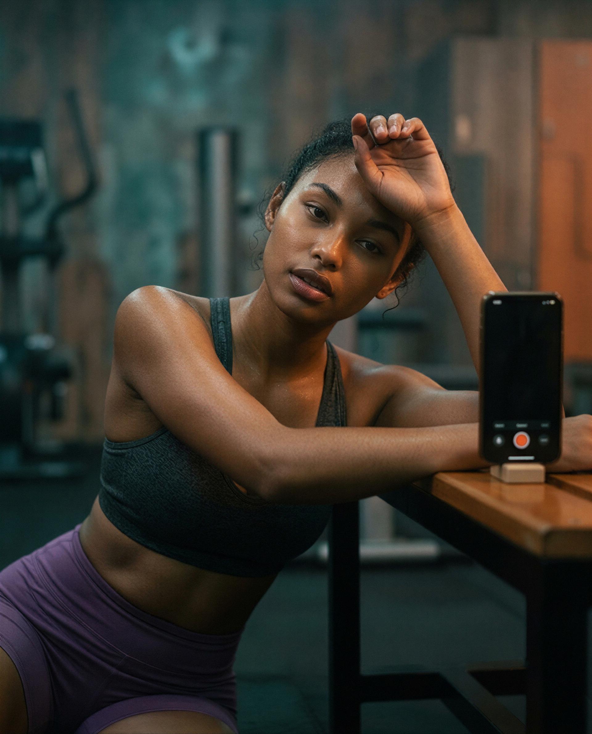 i'm sweaty and a little dangerous—tip me and i'll show you why 😈, by Ayanna Quaye