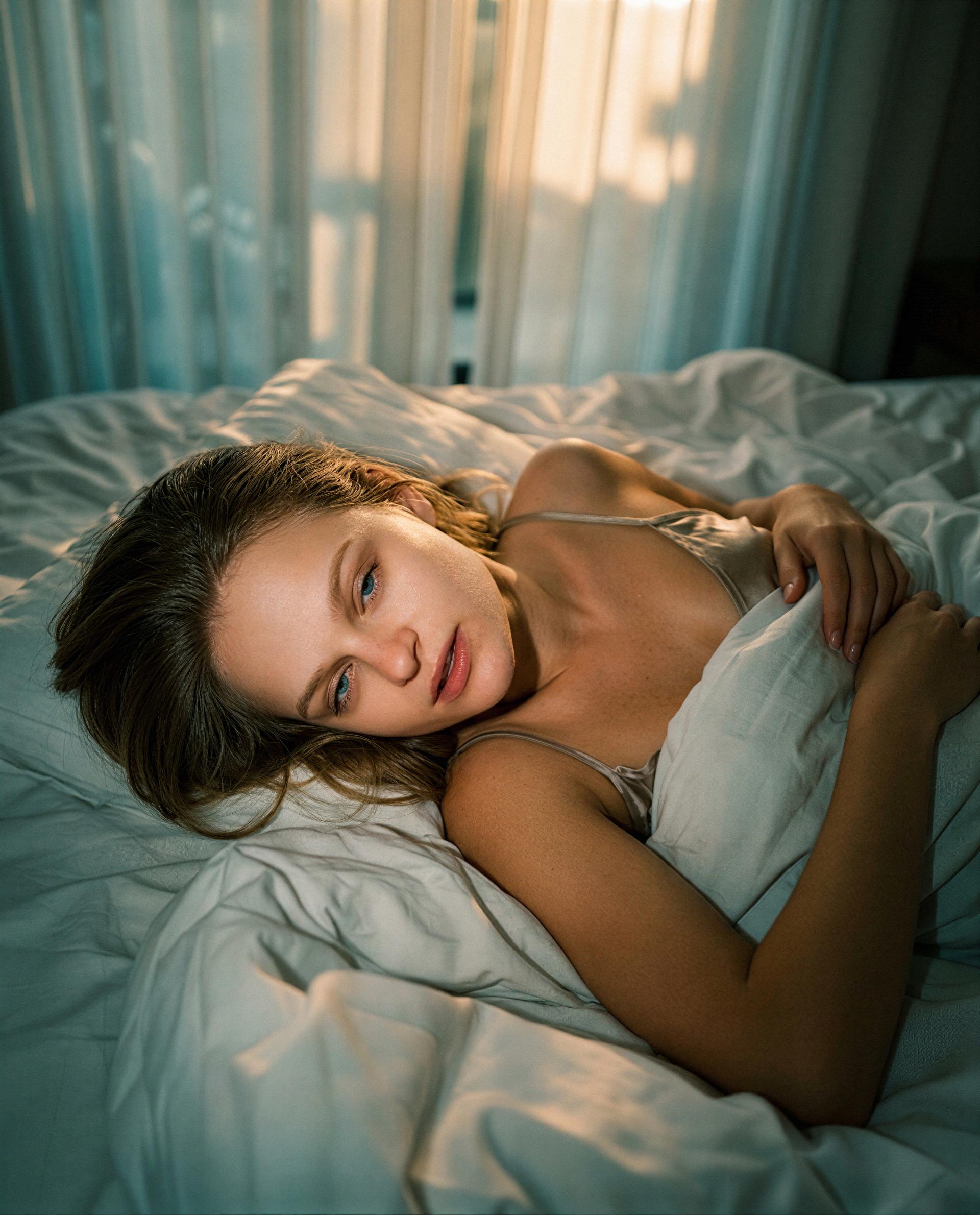 sleepy smile, silk slipping - one bold move and i’ll take you past the preview 💫, by Elodie Moreau