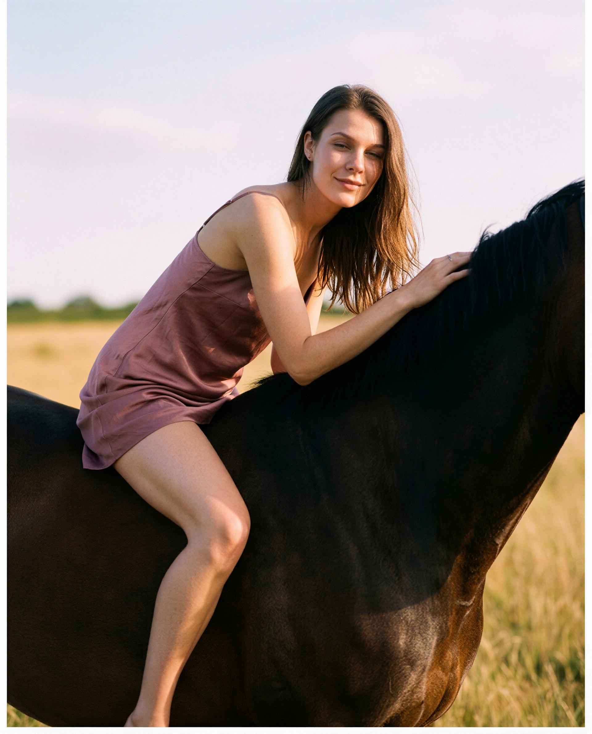 Reins in hand, saving the best parts for someone brave enough to come closer., by Gráinne O'Connor