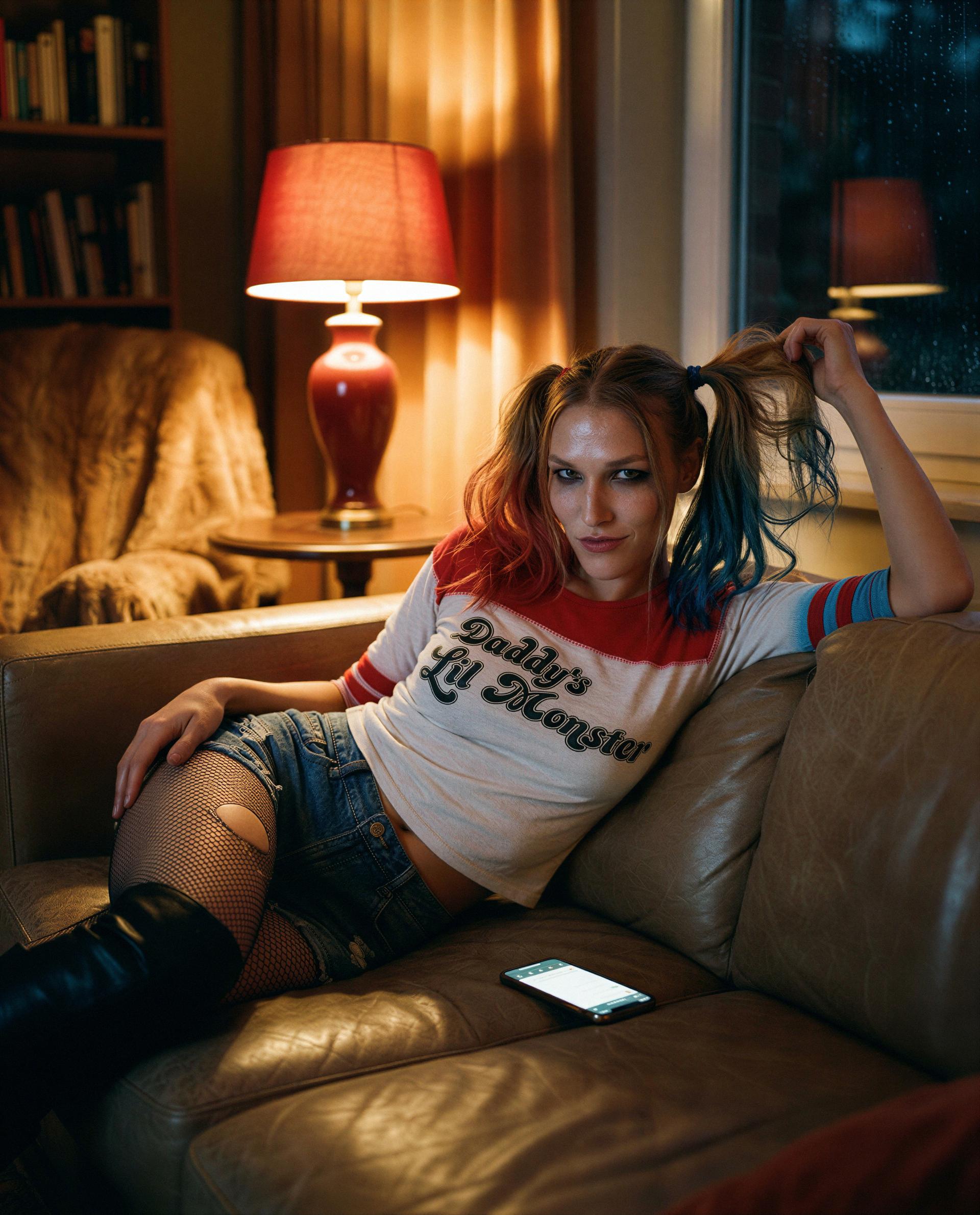 I'm all undone and waiting—come misbehave with me. 😘, by Ekaterina Gerasimov