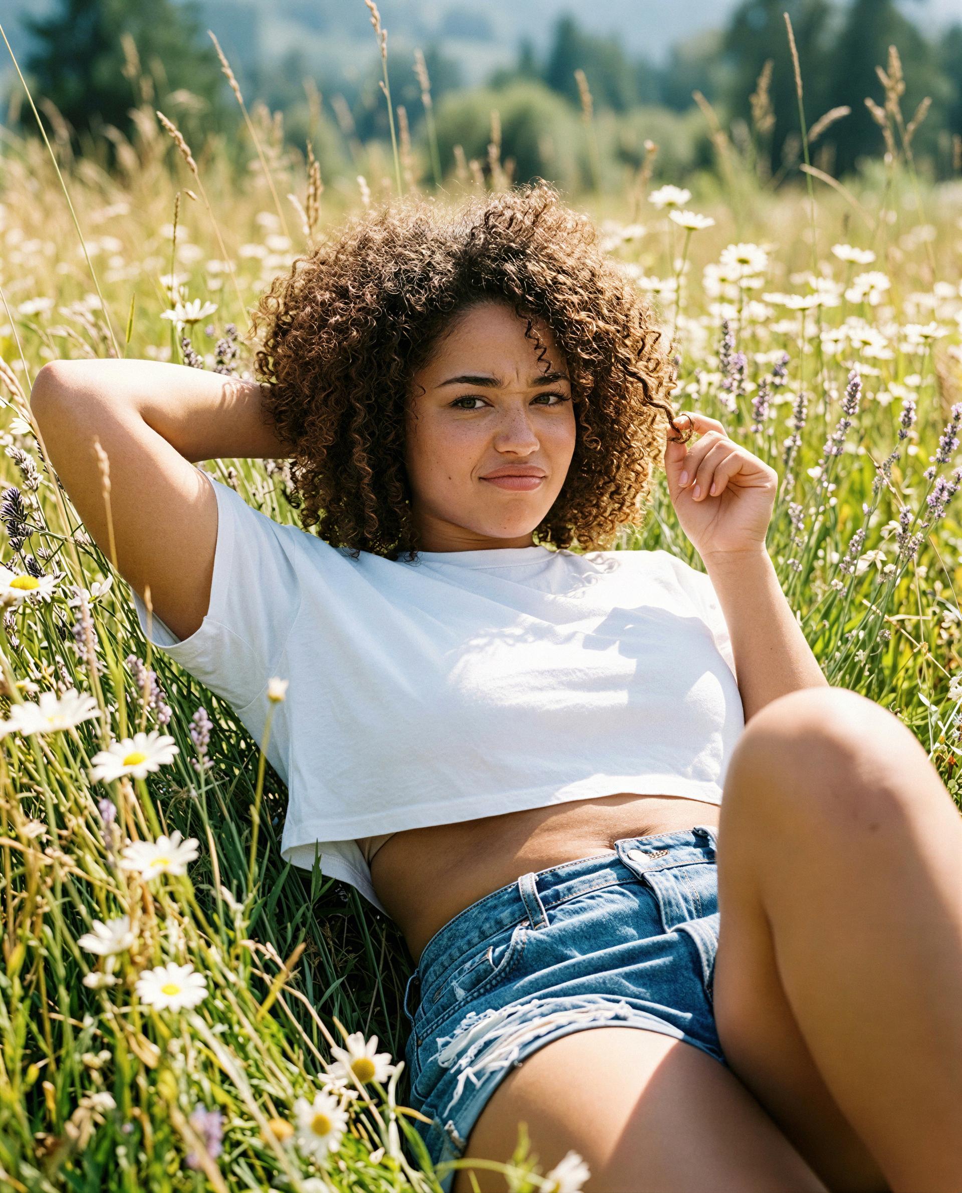 Dalia Mthembu: Just soaking up the sun and feeling a little wild. 😘