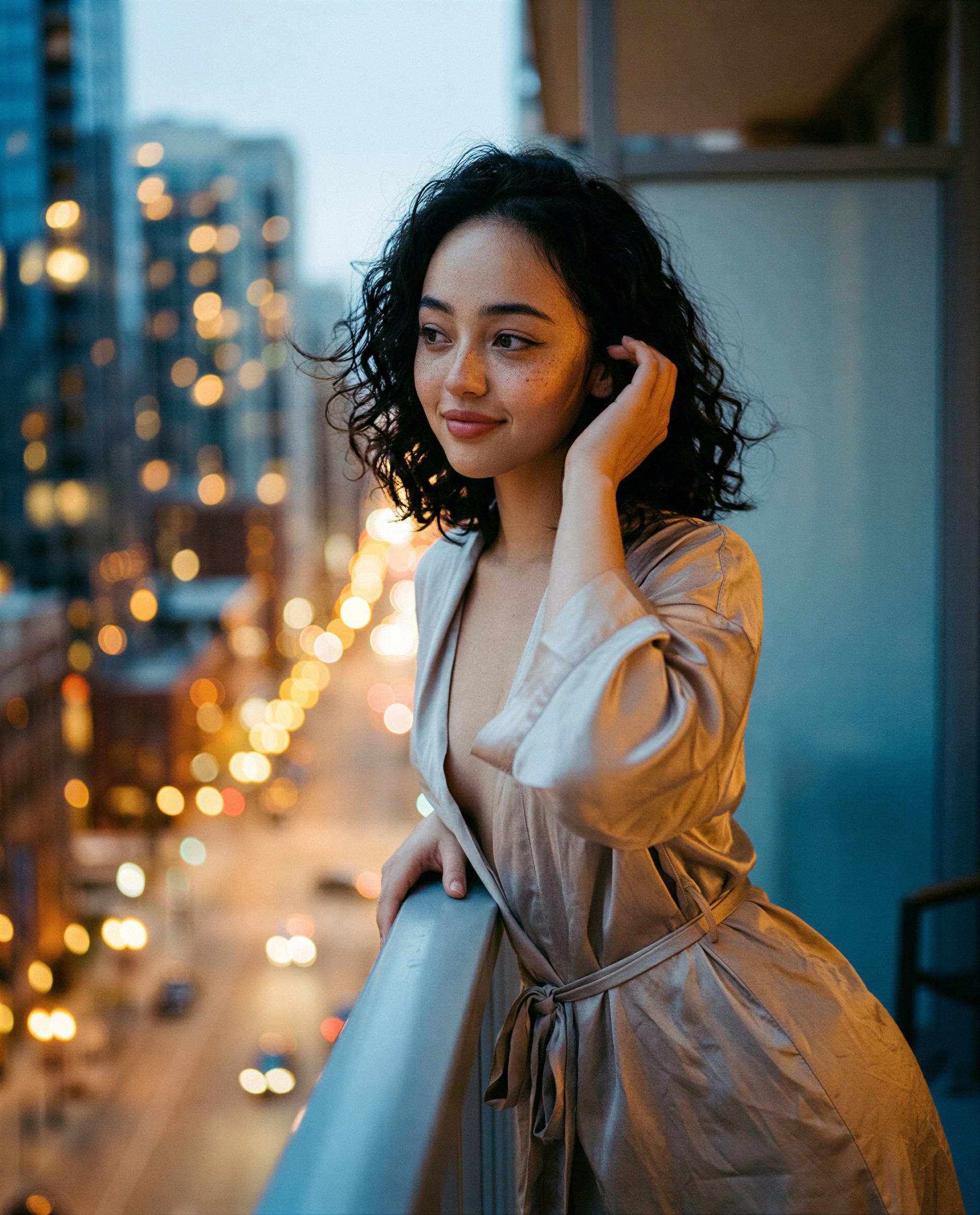 Silk, city lights, and a little mischief—you in?, by Ava Baker
