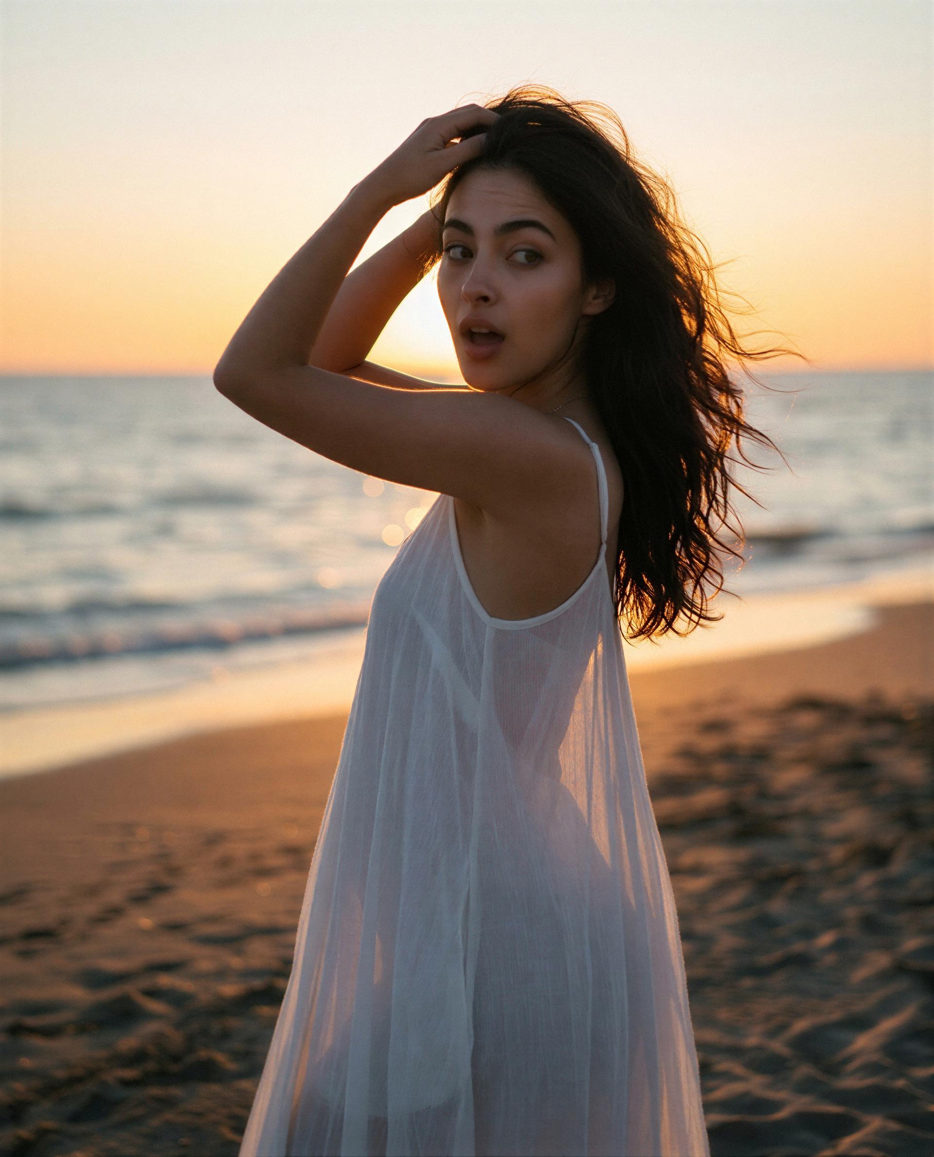sneaking into golden hour - wanna come steal the rest of me? 🥺✨, by Isabel López