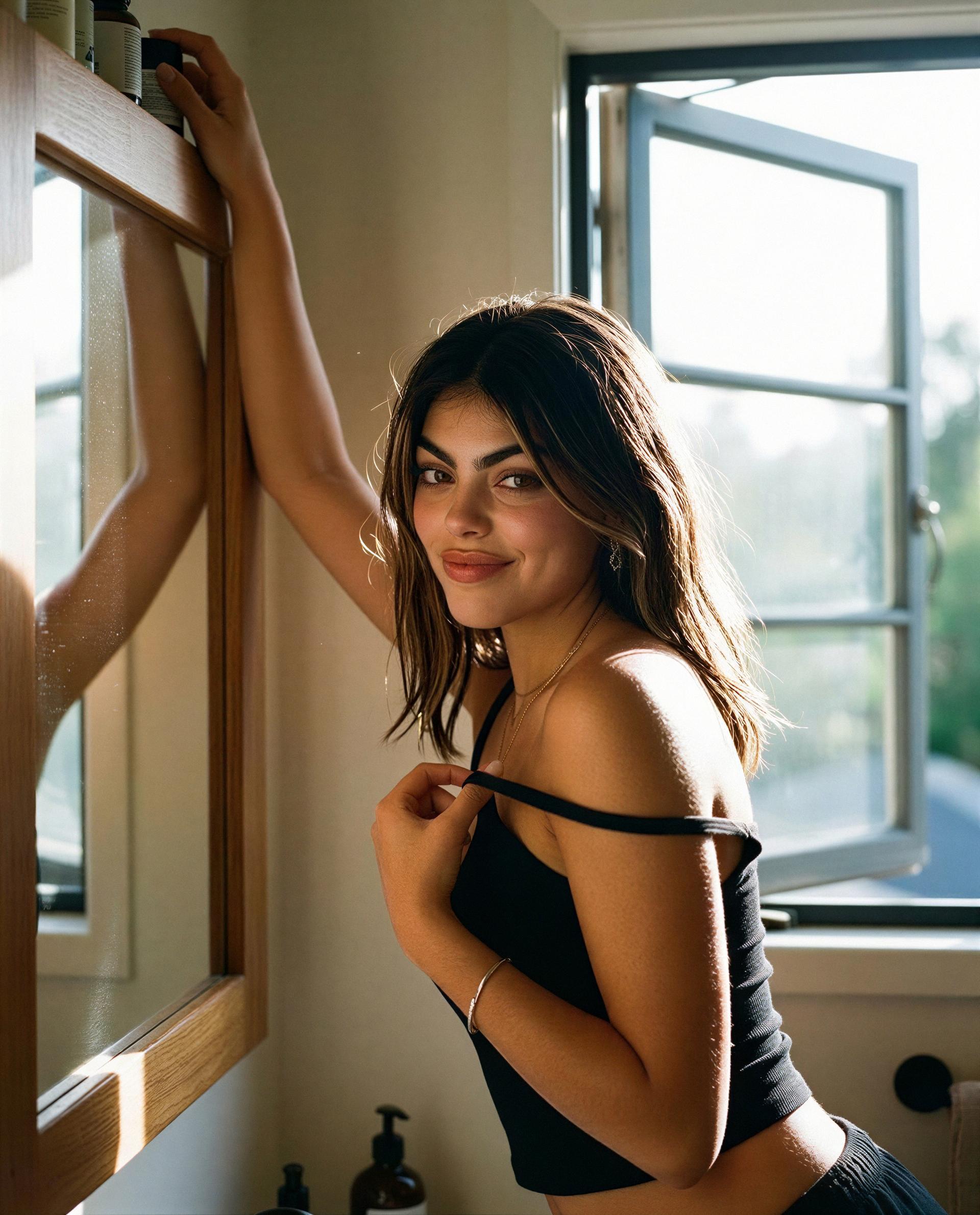 Gabriela Moreno: Catch me just being effortlessly cute in my little corner of the world.