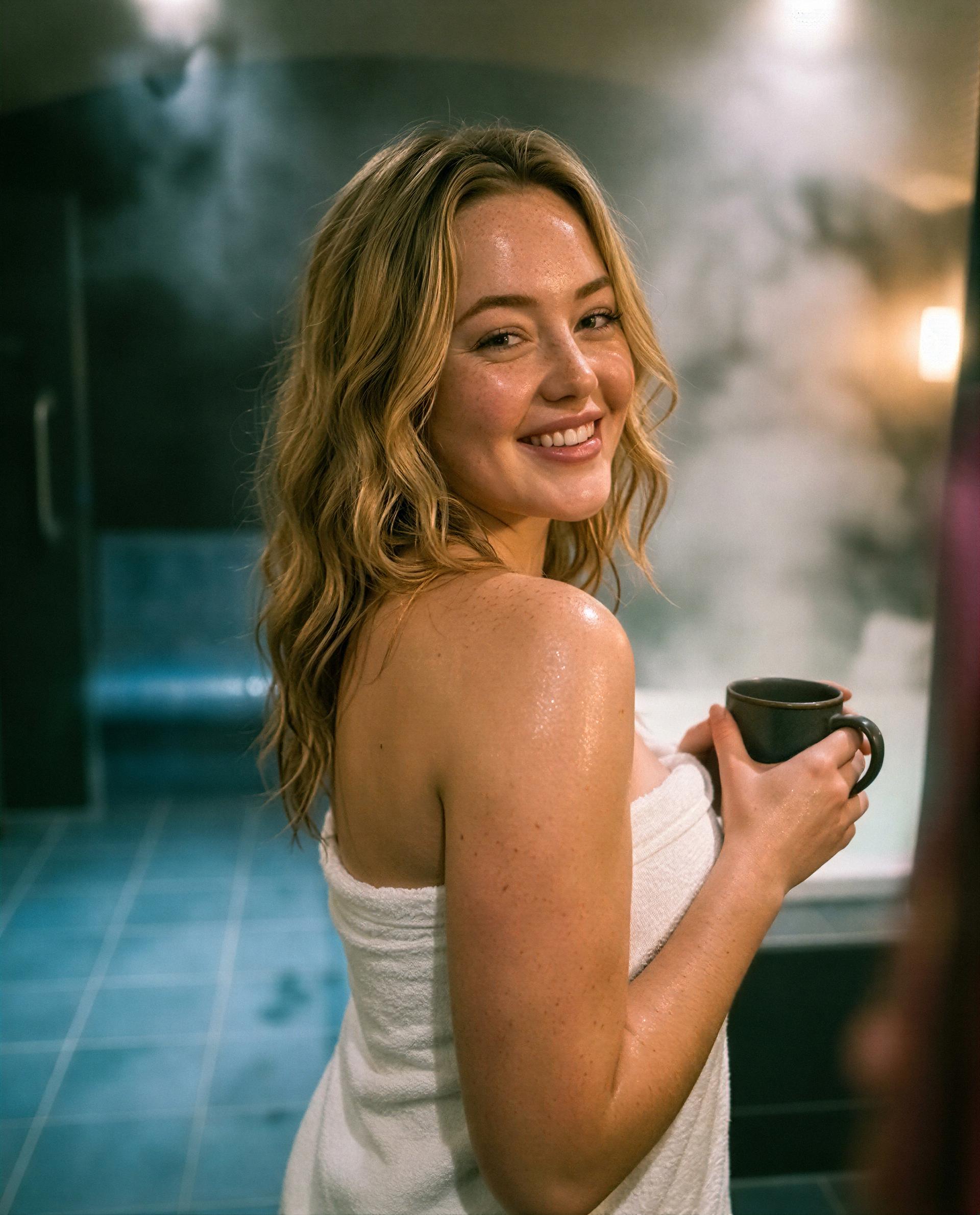 Steam’s rising and so am I - want a private refill tonight? 😘, by Margaux Howard