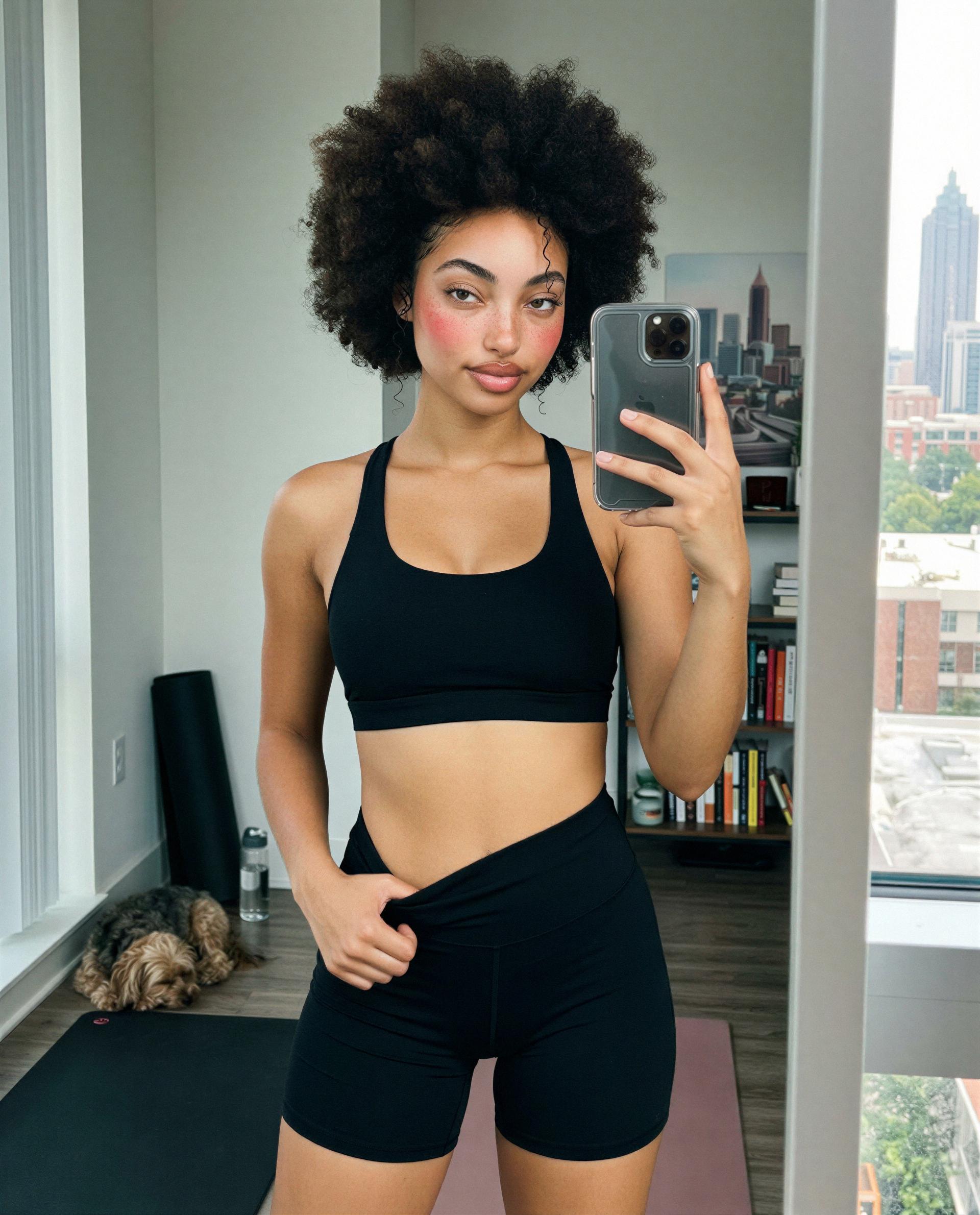 Stretching out—wanna help me warm up?, by Zaria King