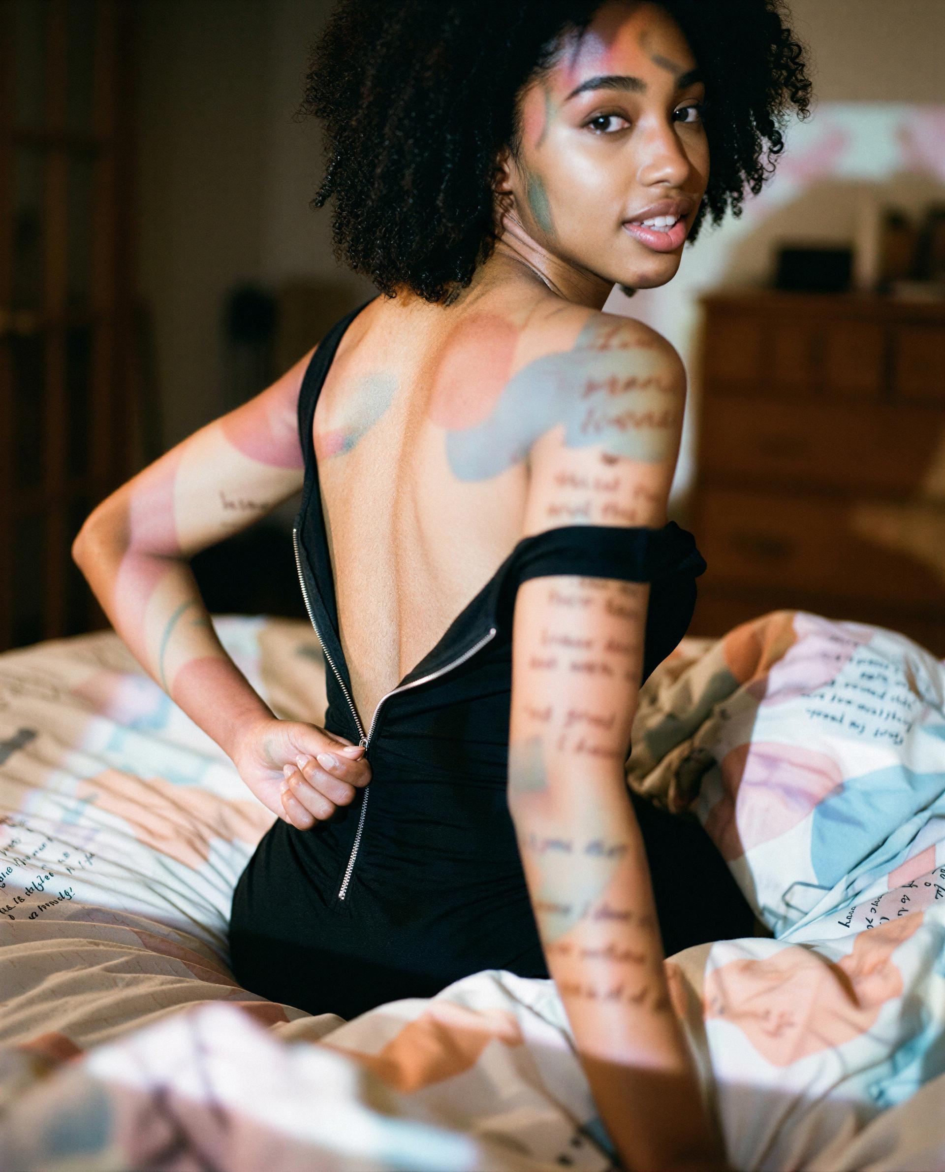 You, me, this zipper—temptation's calling, will you answer? 😘, by Amara Jackson