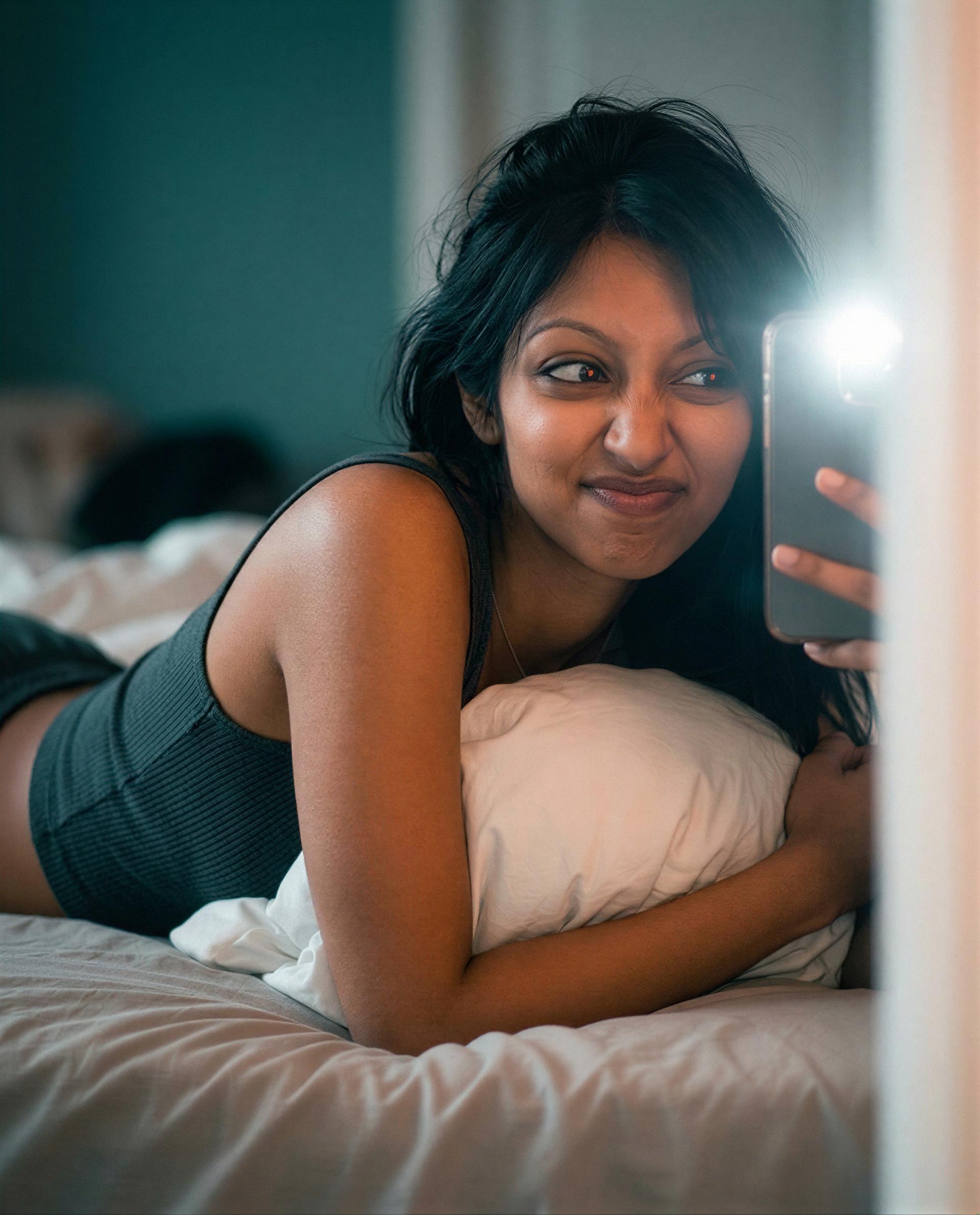 Come closer and I might teach you what "too much" actually feels like 😉, by Priya Chandra