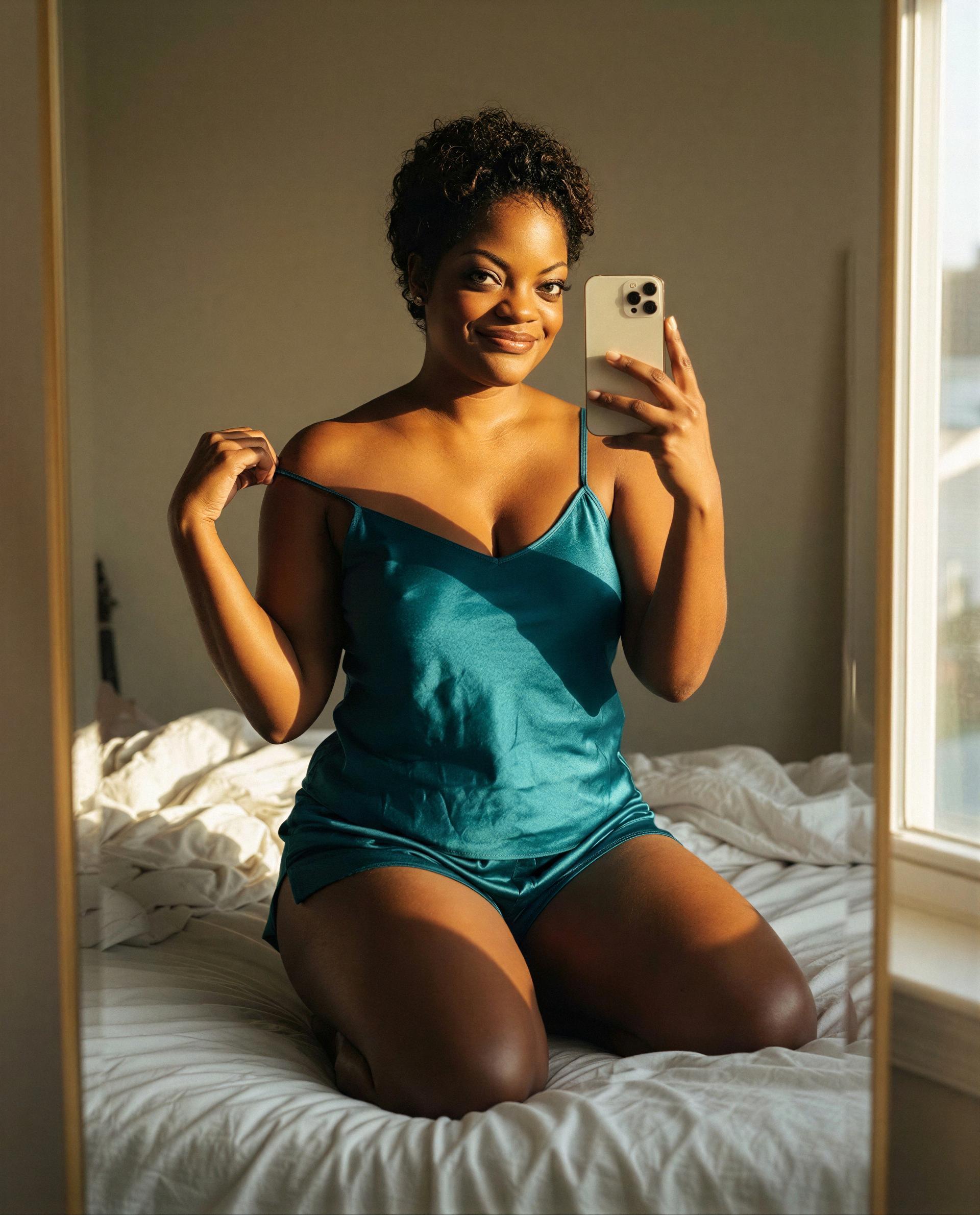 Teal, tempting, and all yours if you're bold enough to claim me 😘💚, by Danielle Robinson