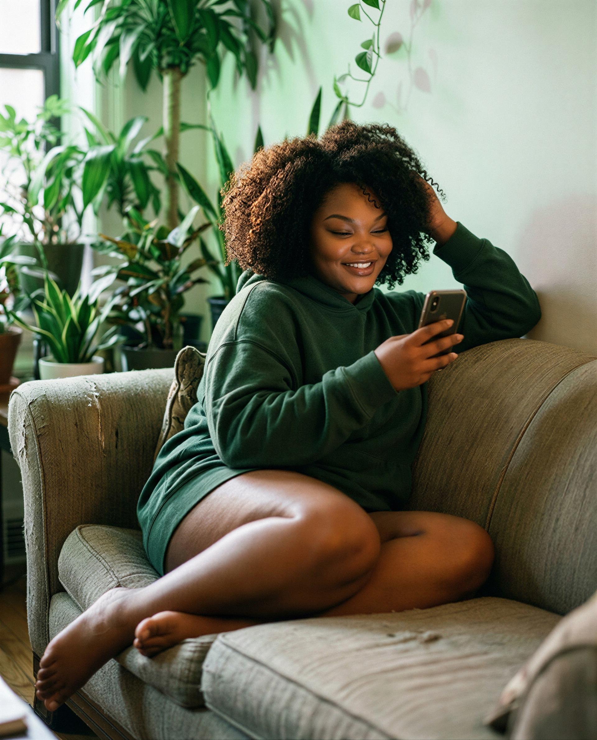 Comfy now, wicked later - send a little love and I’ll make it worth your while 😏, by Essence Johnson