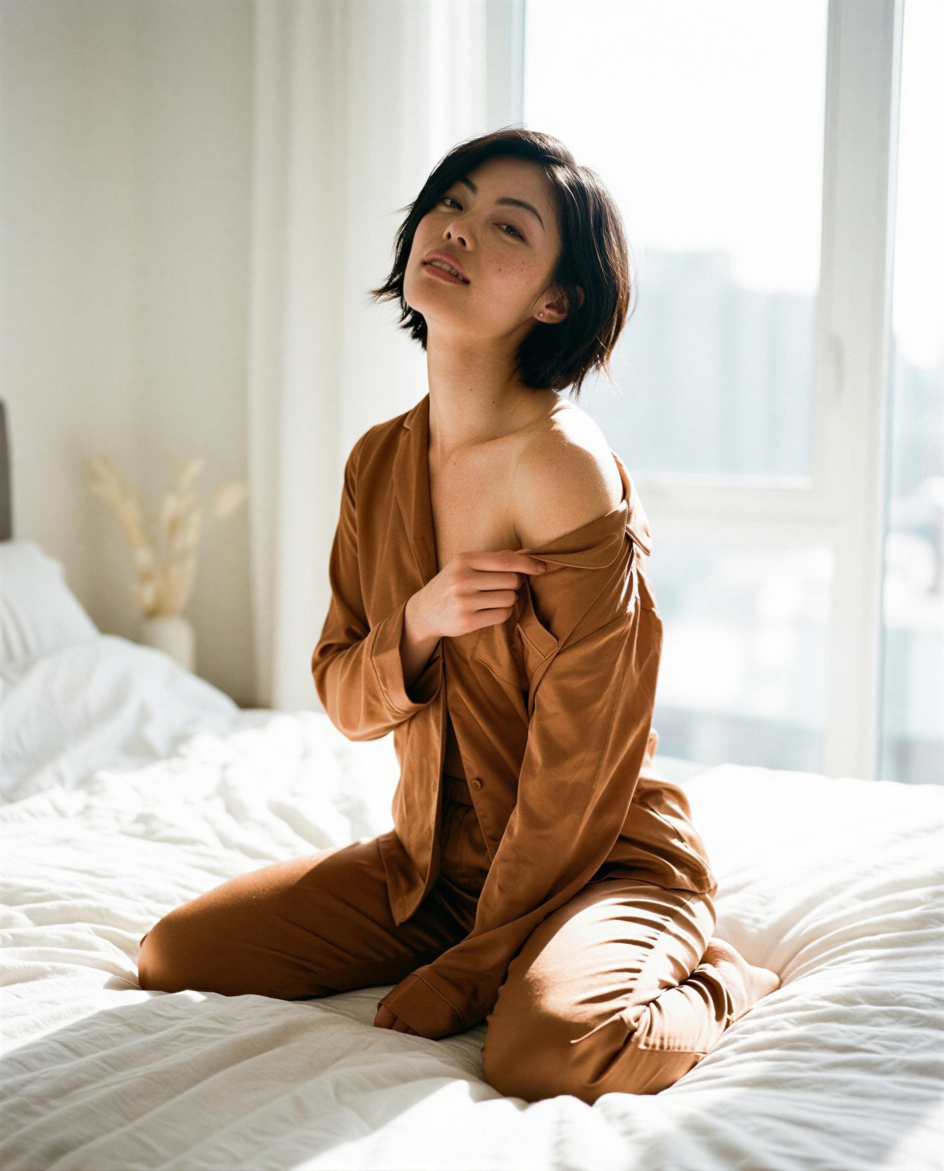 Roshni Karimov: Just me, my soft sheets, and a little bit of spice. 💋