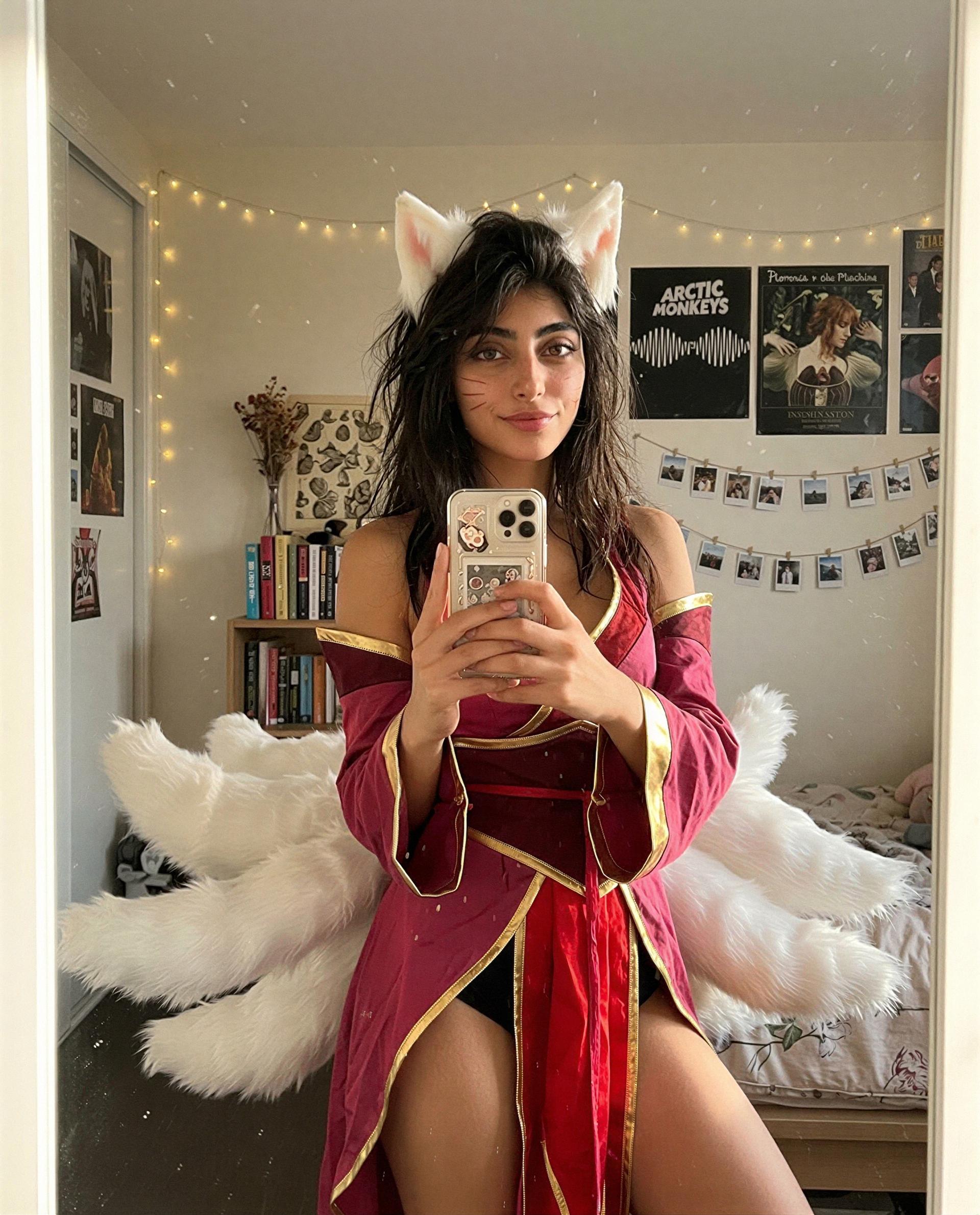 These ears aren't the only thing I'll be whispering into—come find out. 💕, by Nesrin Amari