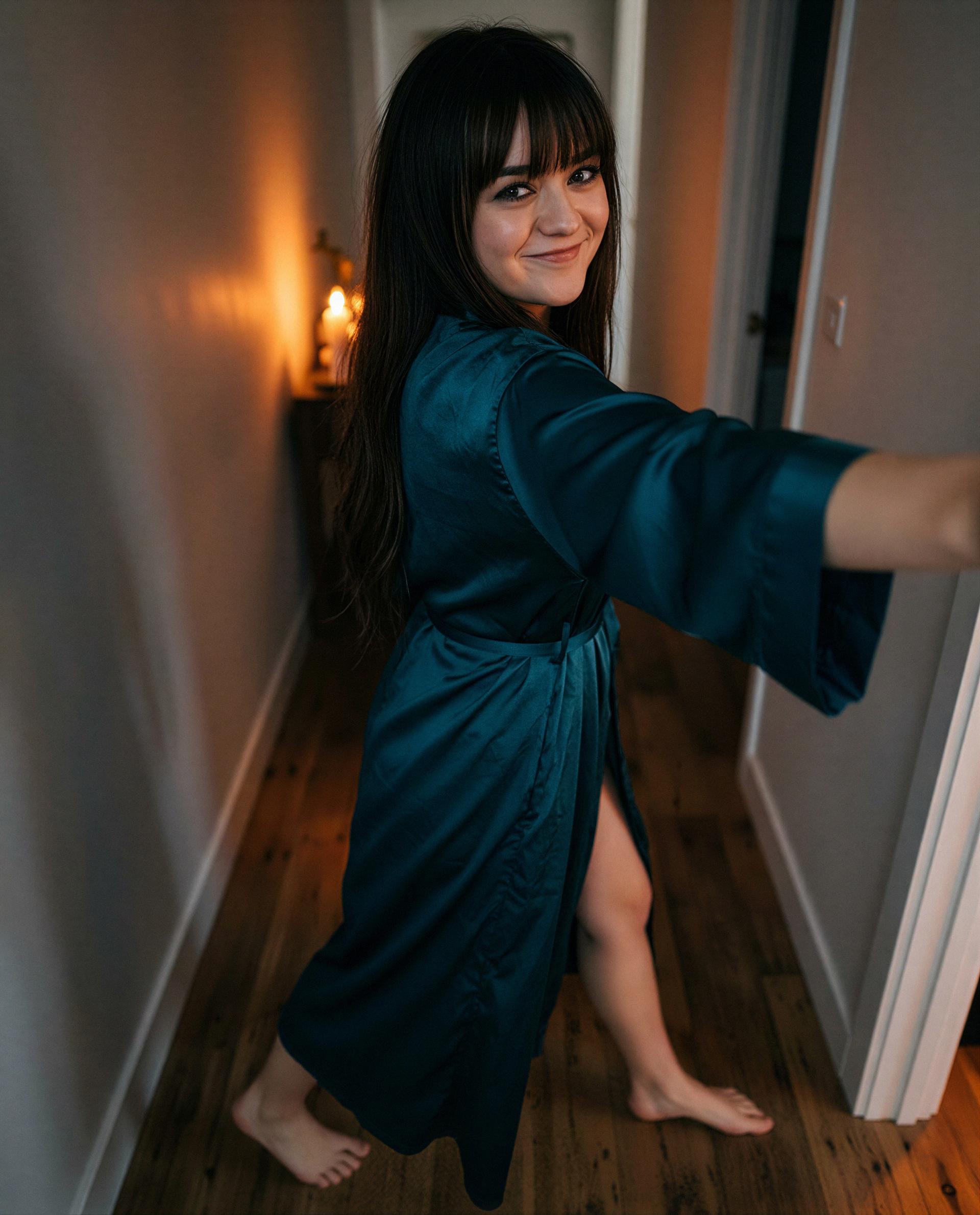 Silk on, plans off—come claim what you’ve been imagining 😏, by Anna Ivanov