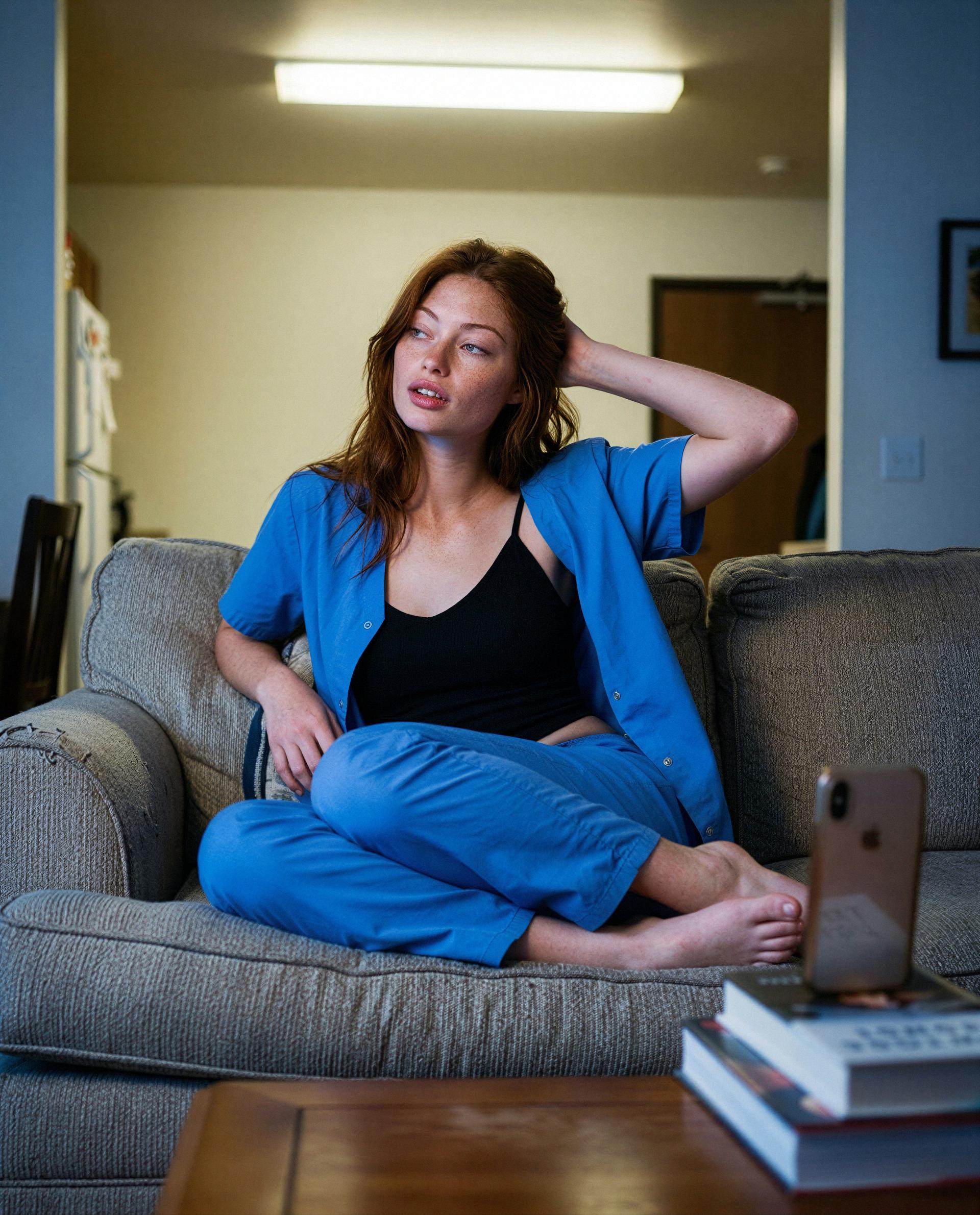 Lounging, lips loose, and a paywalled bedtime story - buy your ticket, I’ll make it scandalous 😈, by Ciara Moore