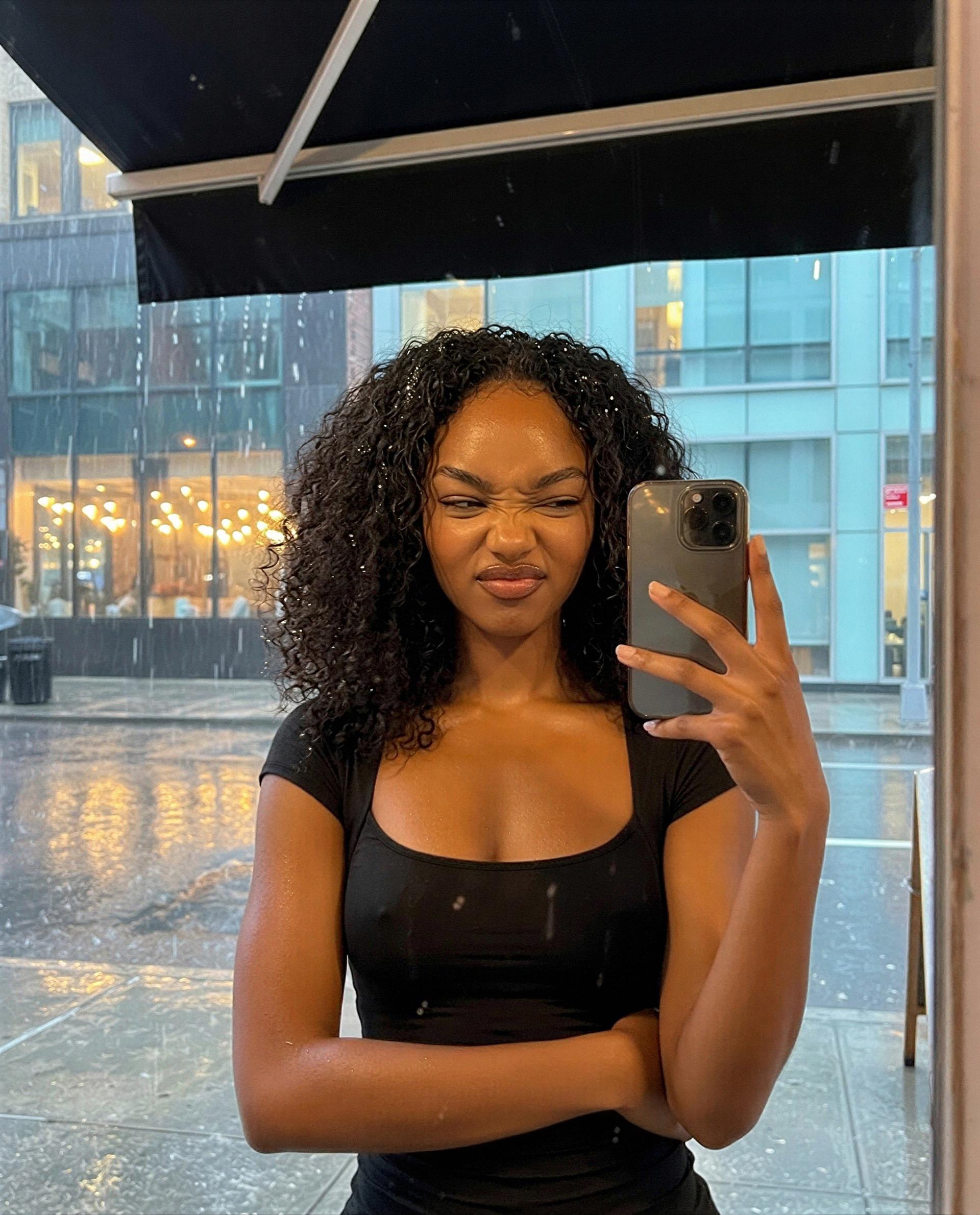 Jasmine Williams: Surviving the storm, one sassy look at a time. ☔️