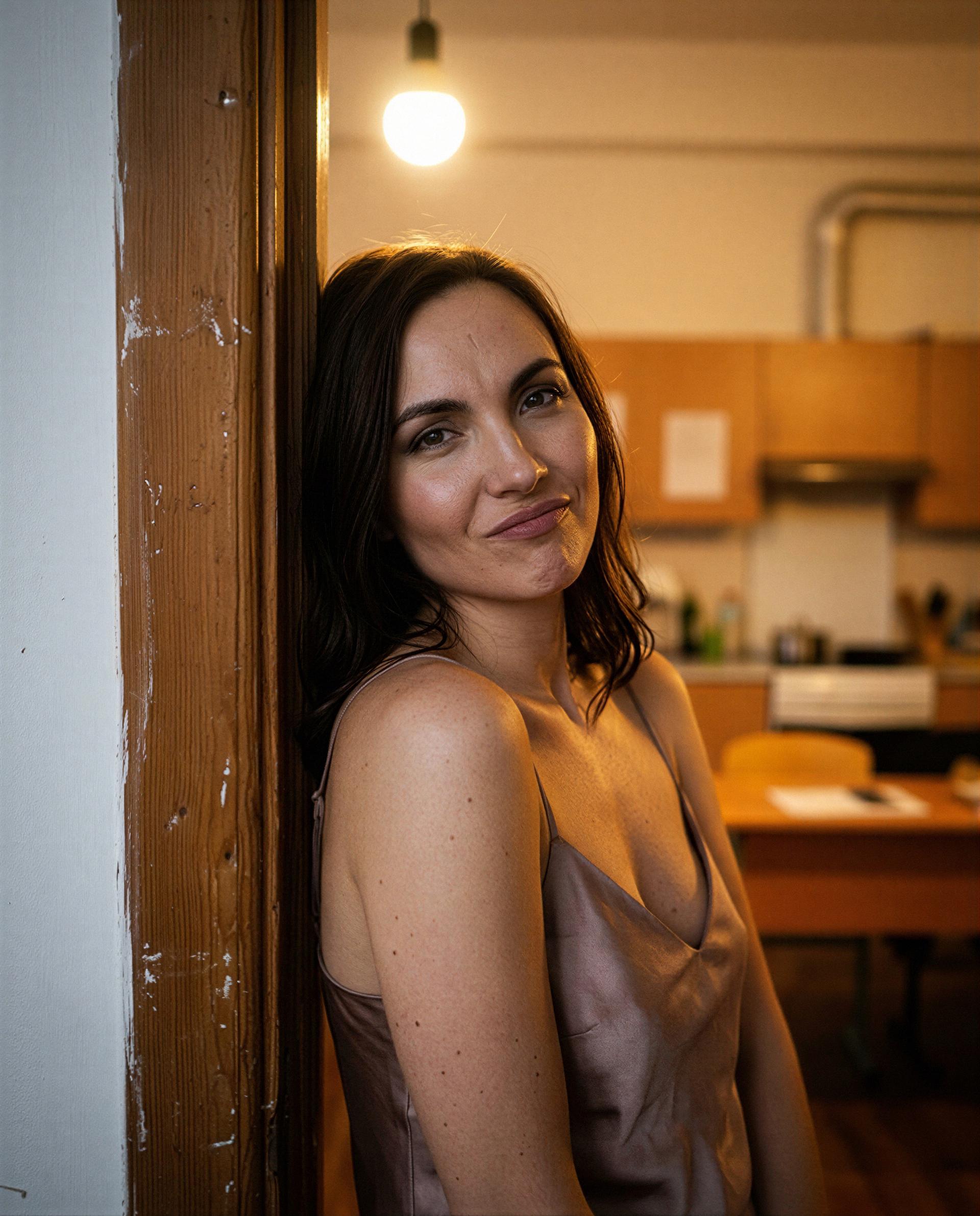 little shy, big plans—want to be my favorite little mistake tonight? 😈, by Fiona O'Connor