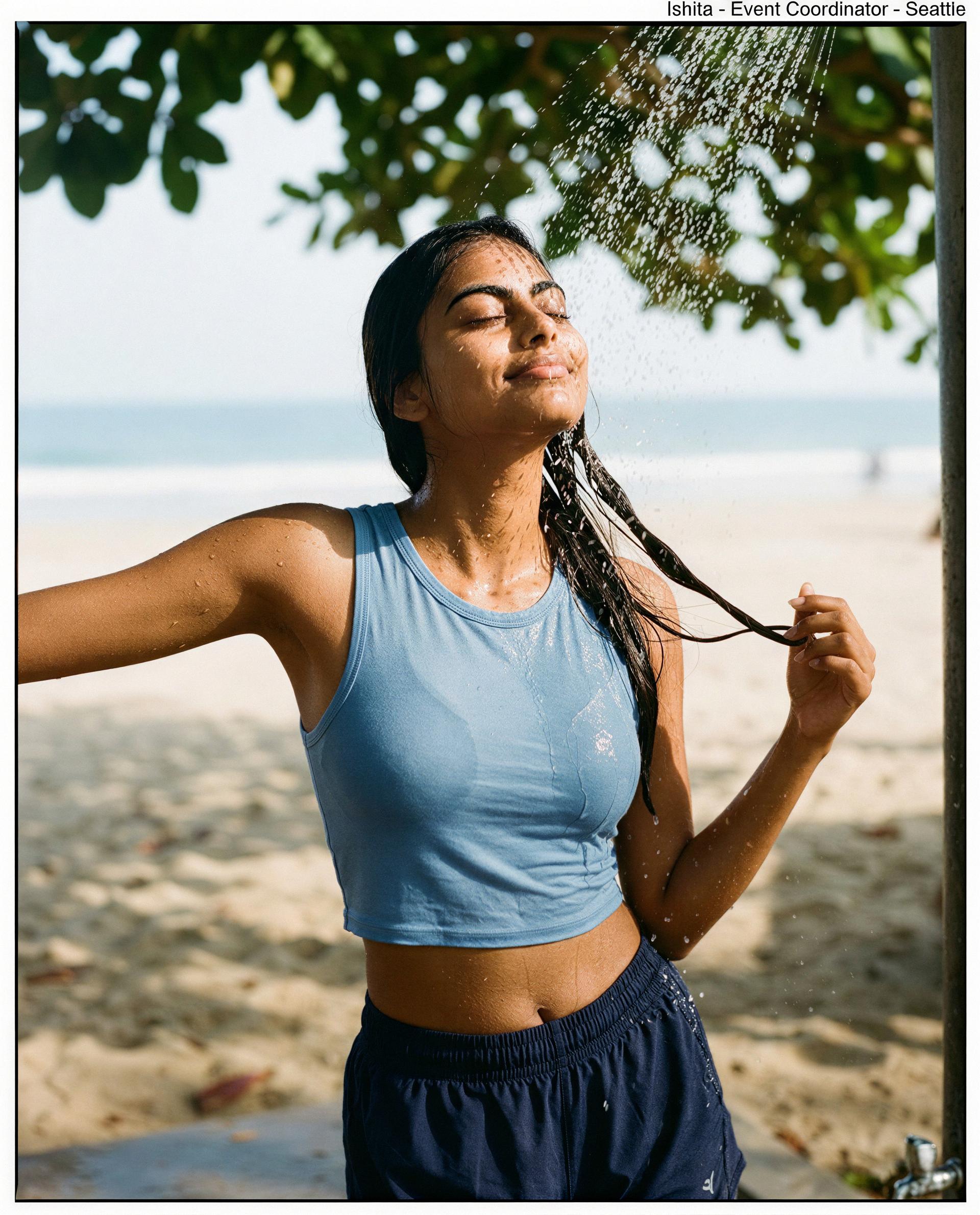 Shower’s still running—come heat it up with me where it’s just you and I 😉, by Ishita Malhotra
