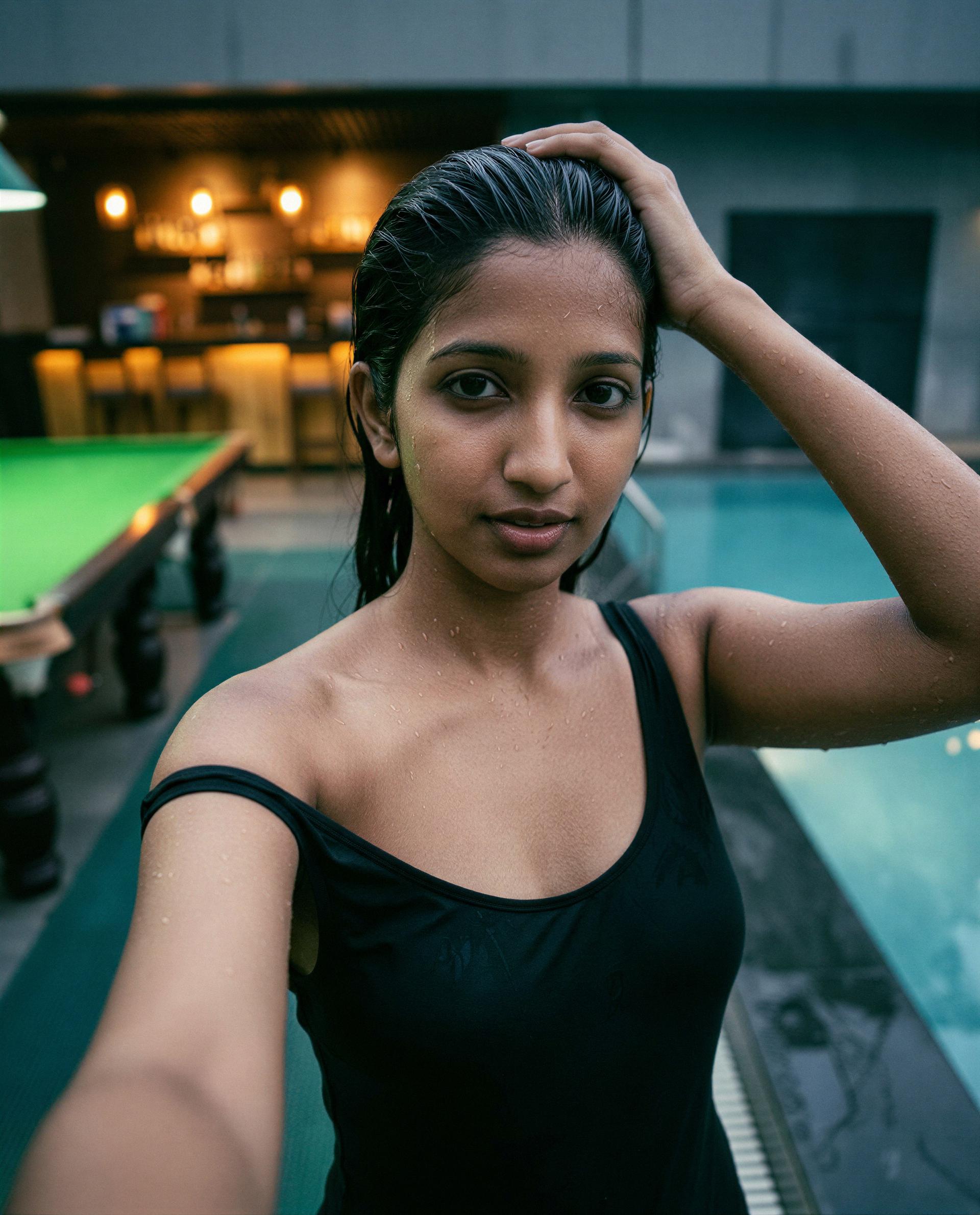 Soaked and irresistible—unlock the rest if you think you can keep up. 😏, by Megha Mirza