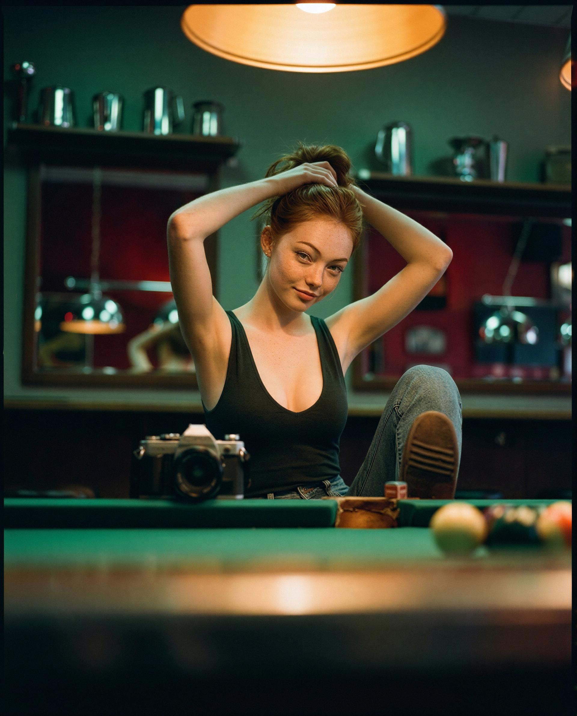 Found me testing the focus—want the rest of the frames just for you? 💕, by Zoe Kujundzic