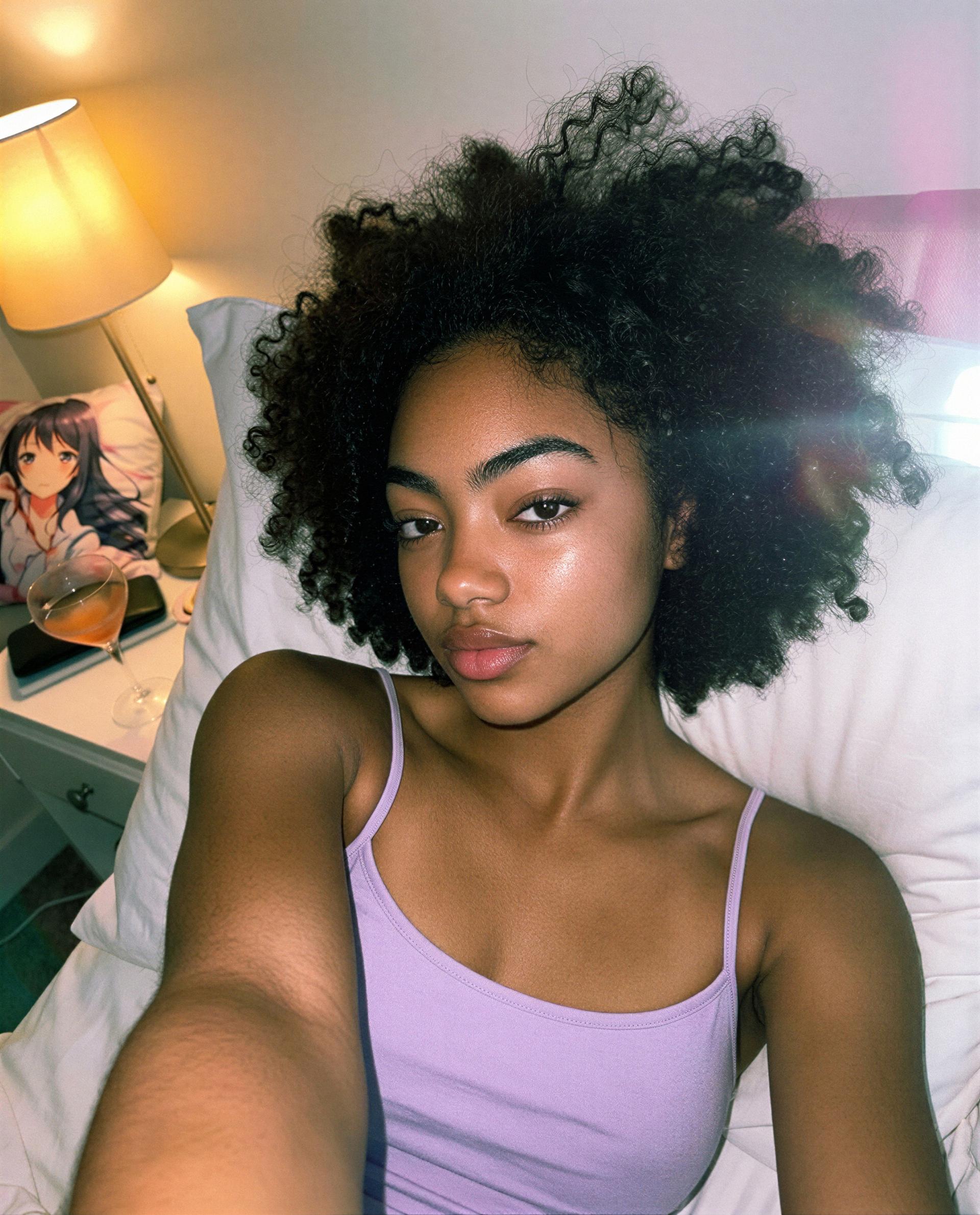 Quiet night, loud thoughts about you—come make them real? 😘, by Aaliyana Washington