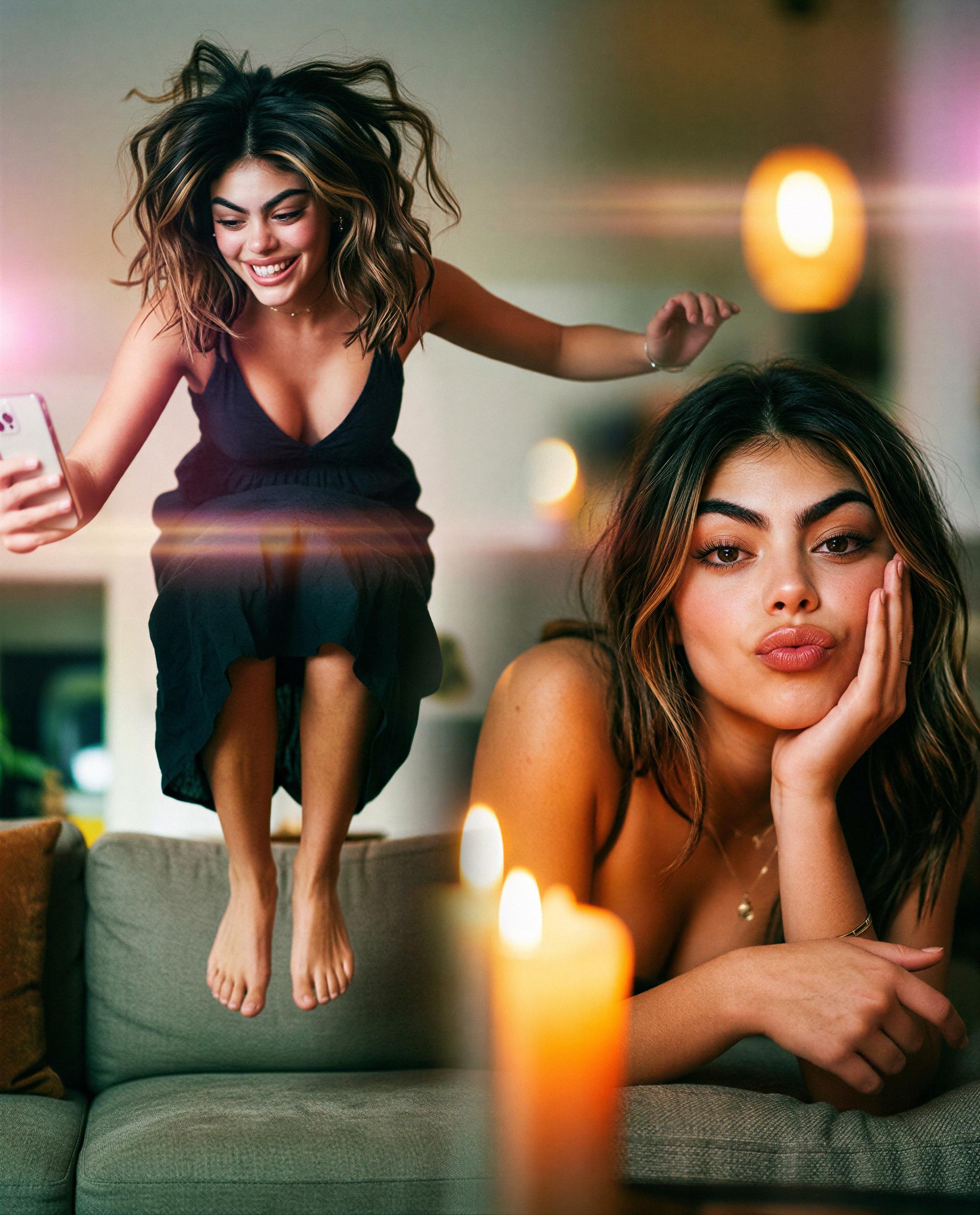 Close the door and I’ll show you how distracting staying in can be… 😘, by Gabriela Moreno