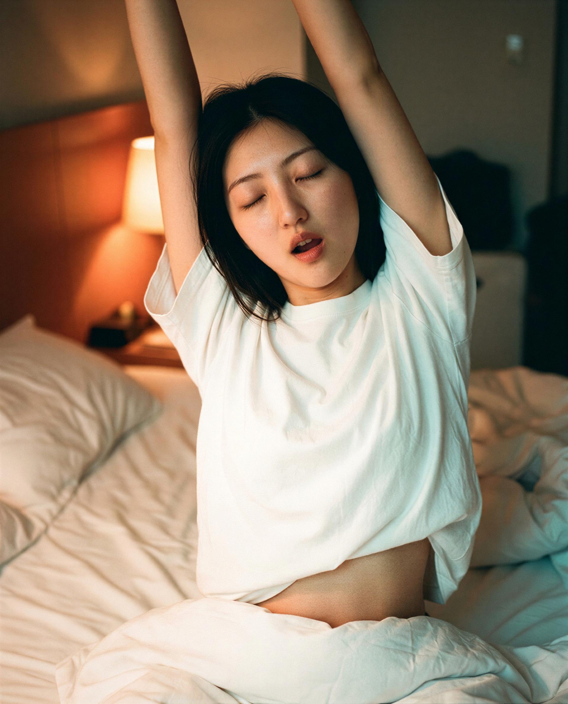Just woke, still soft - slide in and I’ll make waking up your new favorite thing 😘💕, by Chantara Widodo