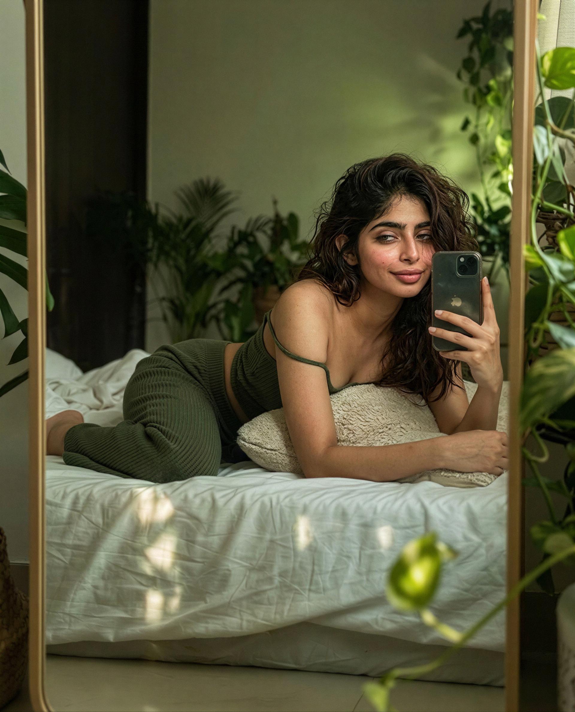 Bed’s getting lonely—think you can fix that? 😏💫, by Emaan Zardari