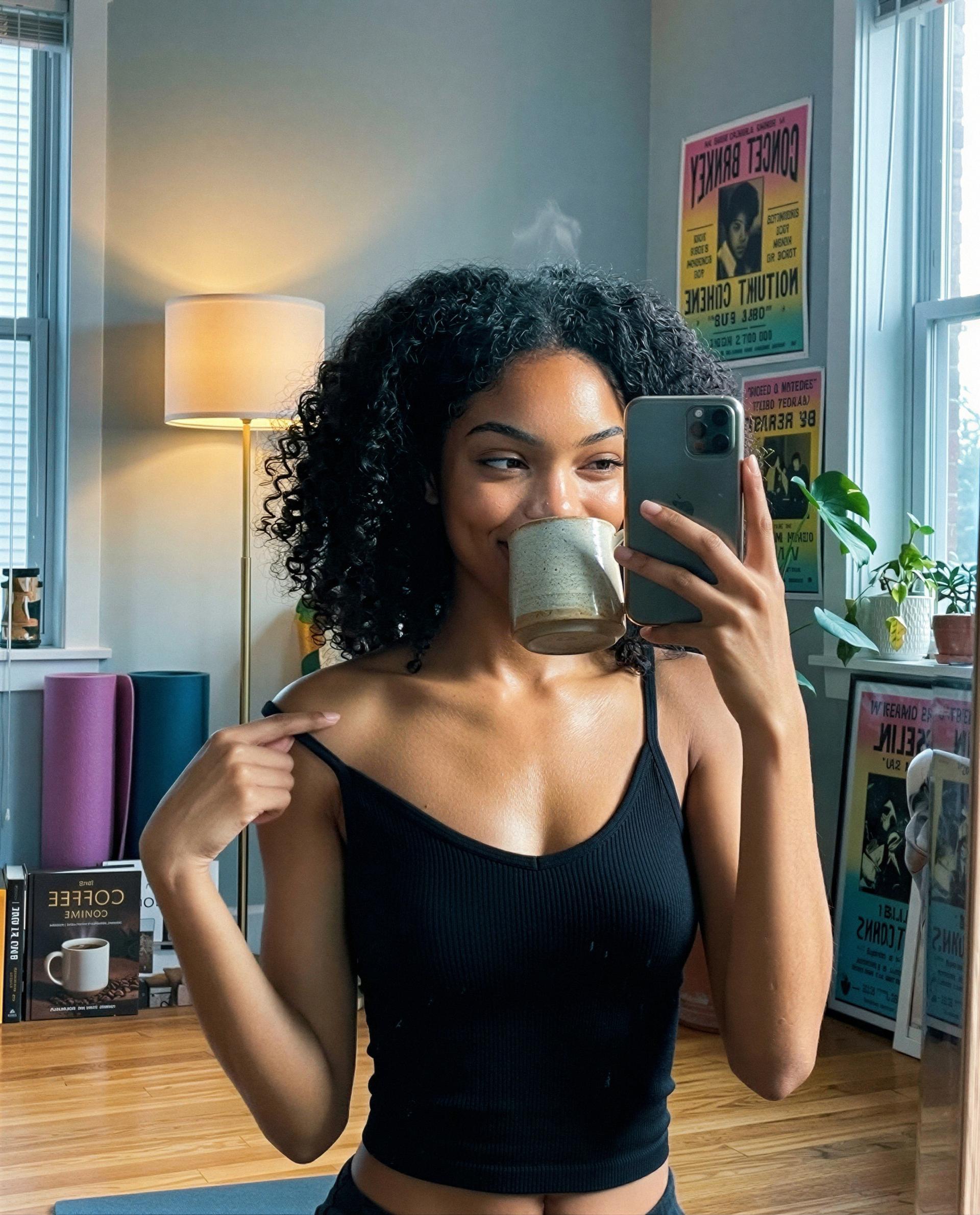 This one's for you - book a private morning with me and I'll make waking up feel dangerously good. 😉, by Samira Zulu