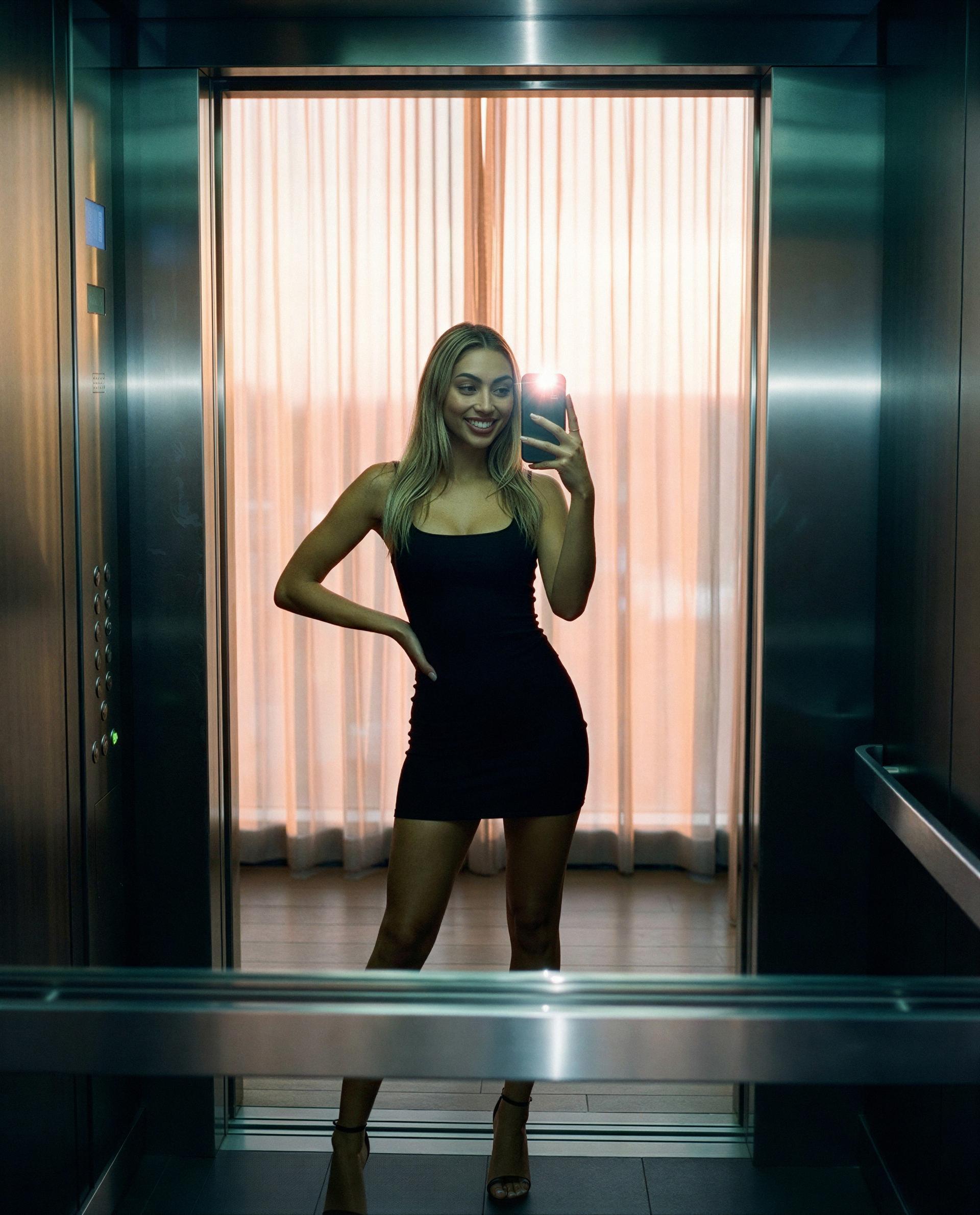 Doors closed - I'm the only stop you need tonight; press my buttons privately? 😏, by Ika Bayu