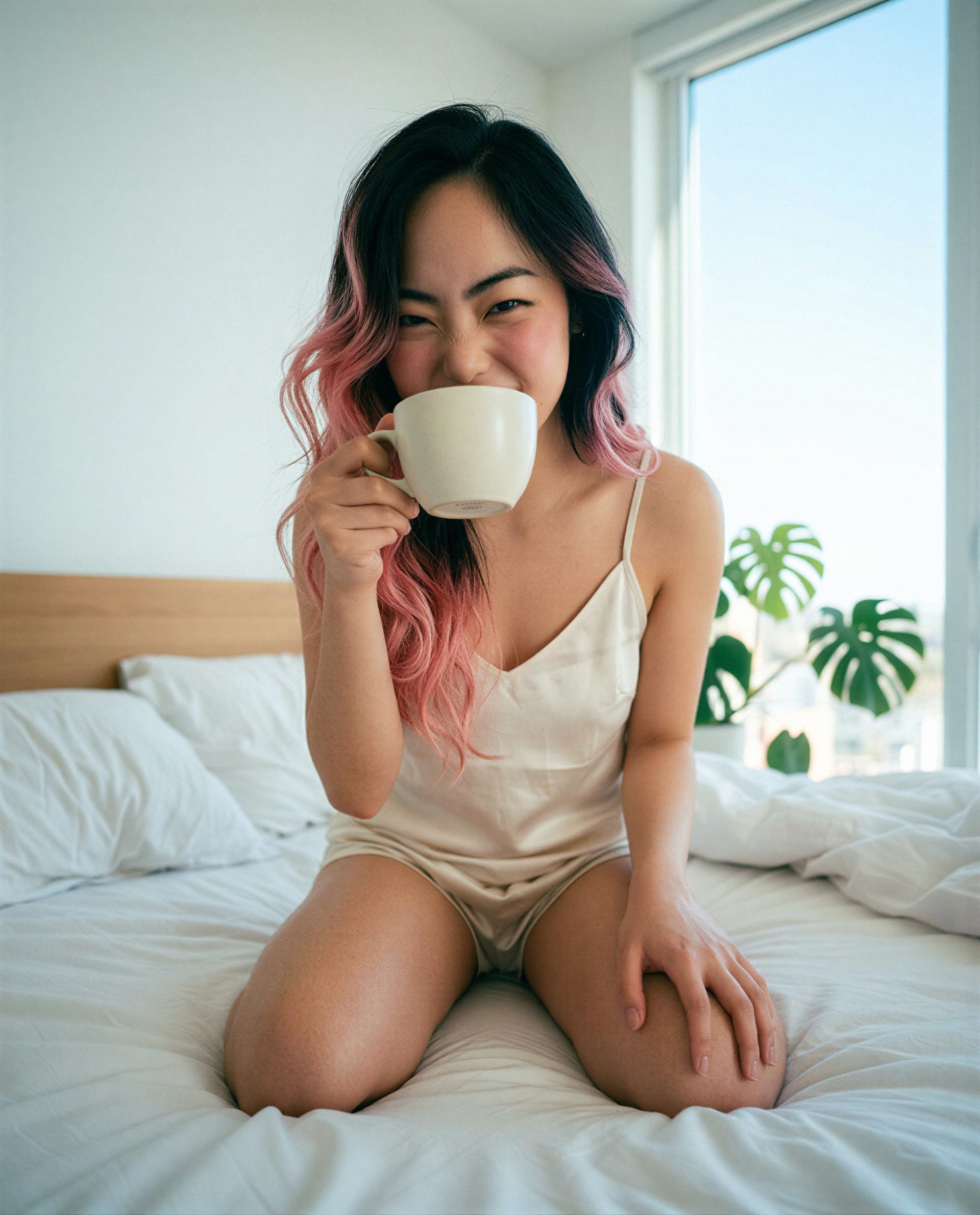 Sip slow, stay close—I've got secrets worth skipping the morning for. 😉, by Min-Ji Kwon
