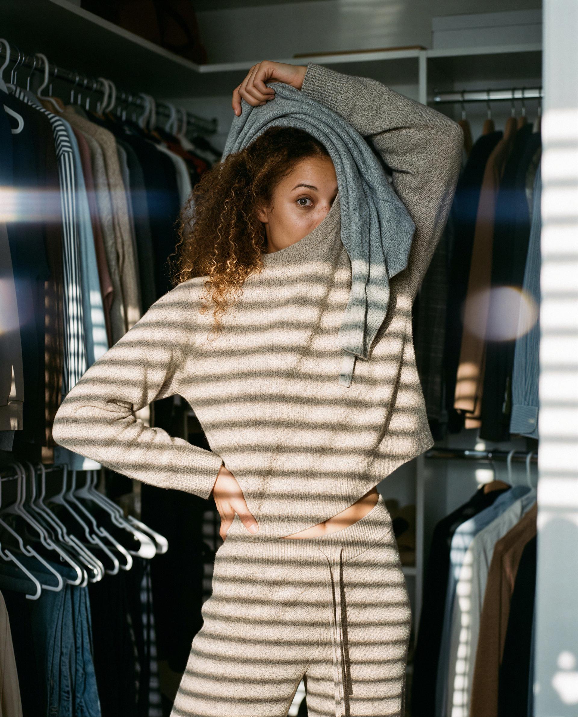 Tucked in my sweater and quietly begging you to make it interesting 😘, by Mariana Alves