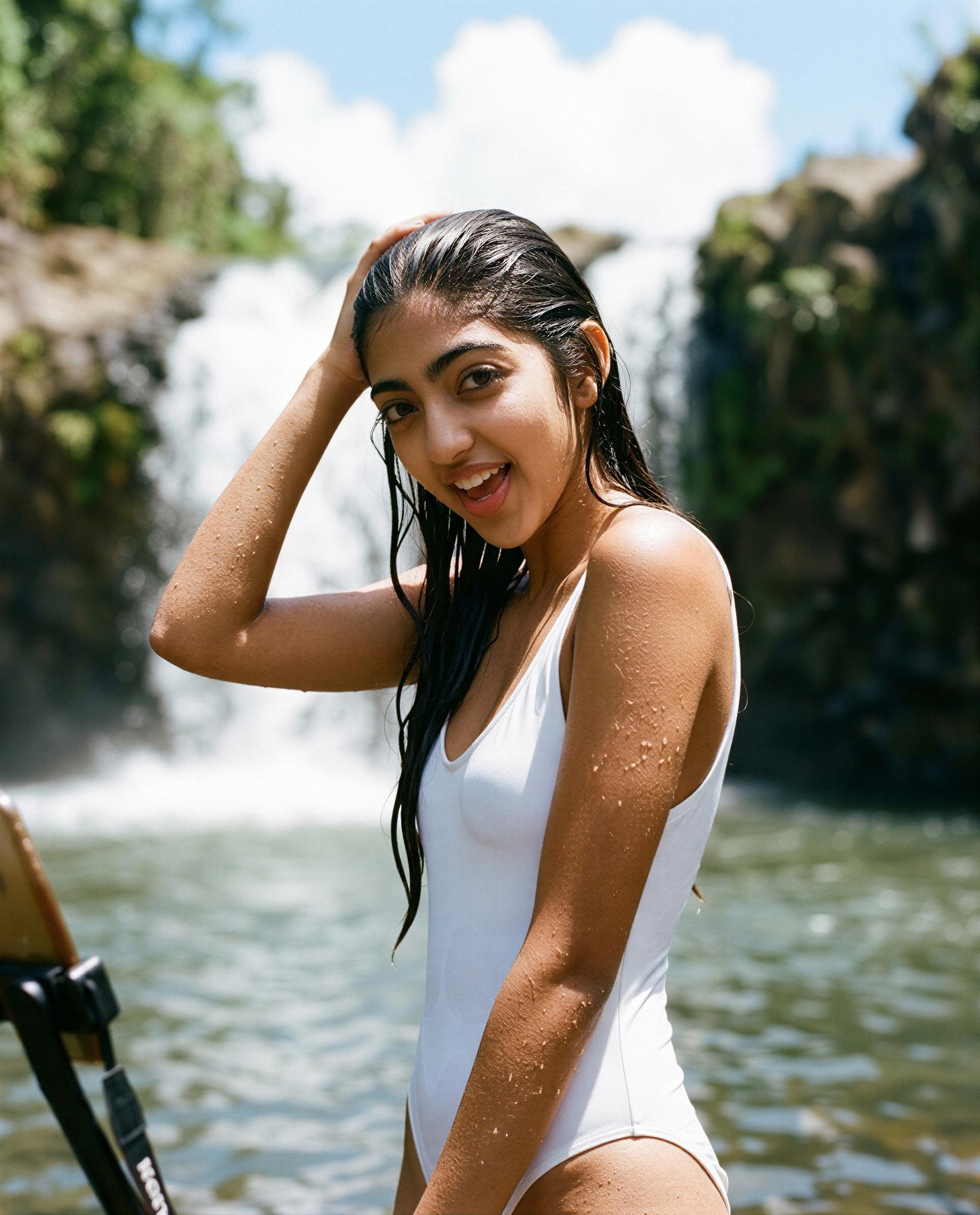 Waterfall, skin, and a secret—I'll only share it with you 😉, by Meera Sidhu