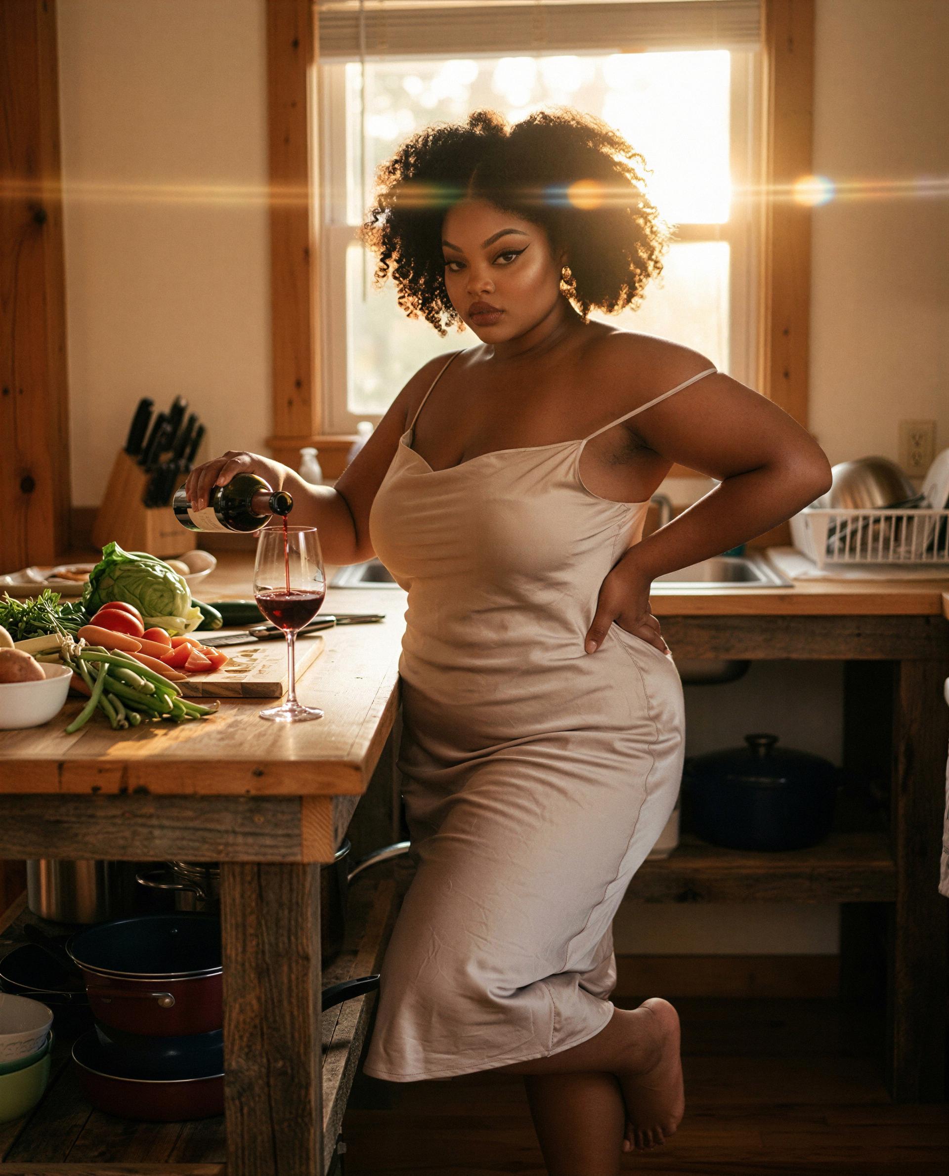 I poured the wine; stay and I’ll pour something even more irresistible just for you 💋, by Ayana Ade