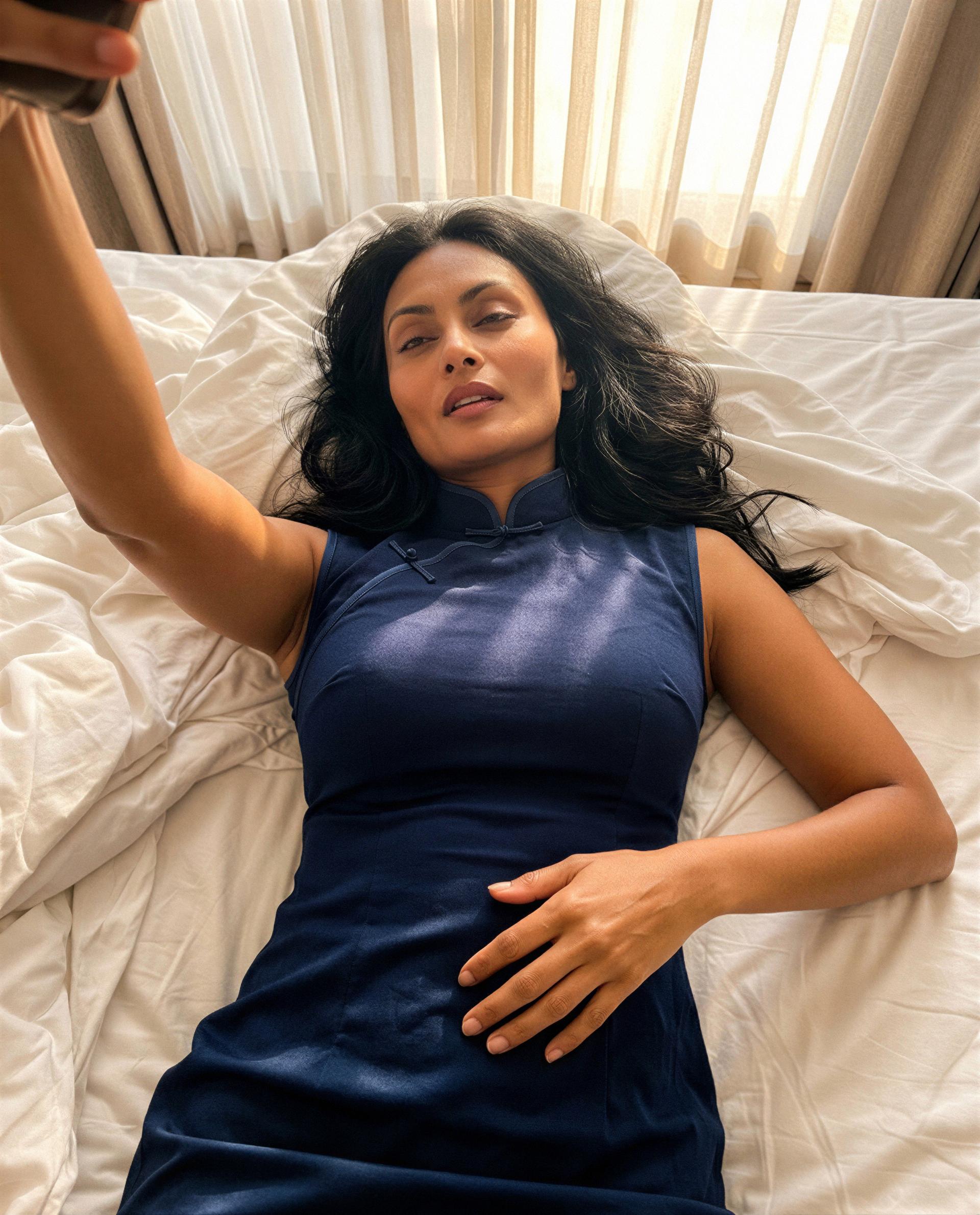 Soft light, softer promises - care to make this moment ours, babe? 💋, by Sita Ali