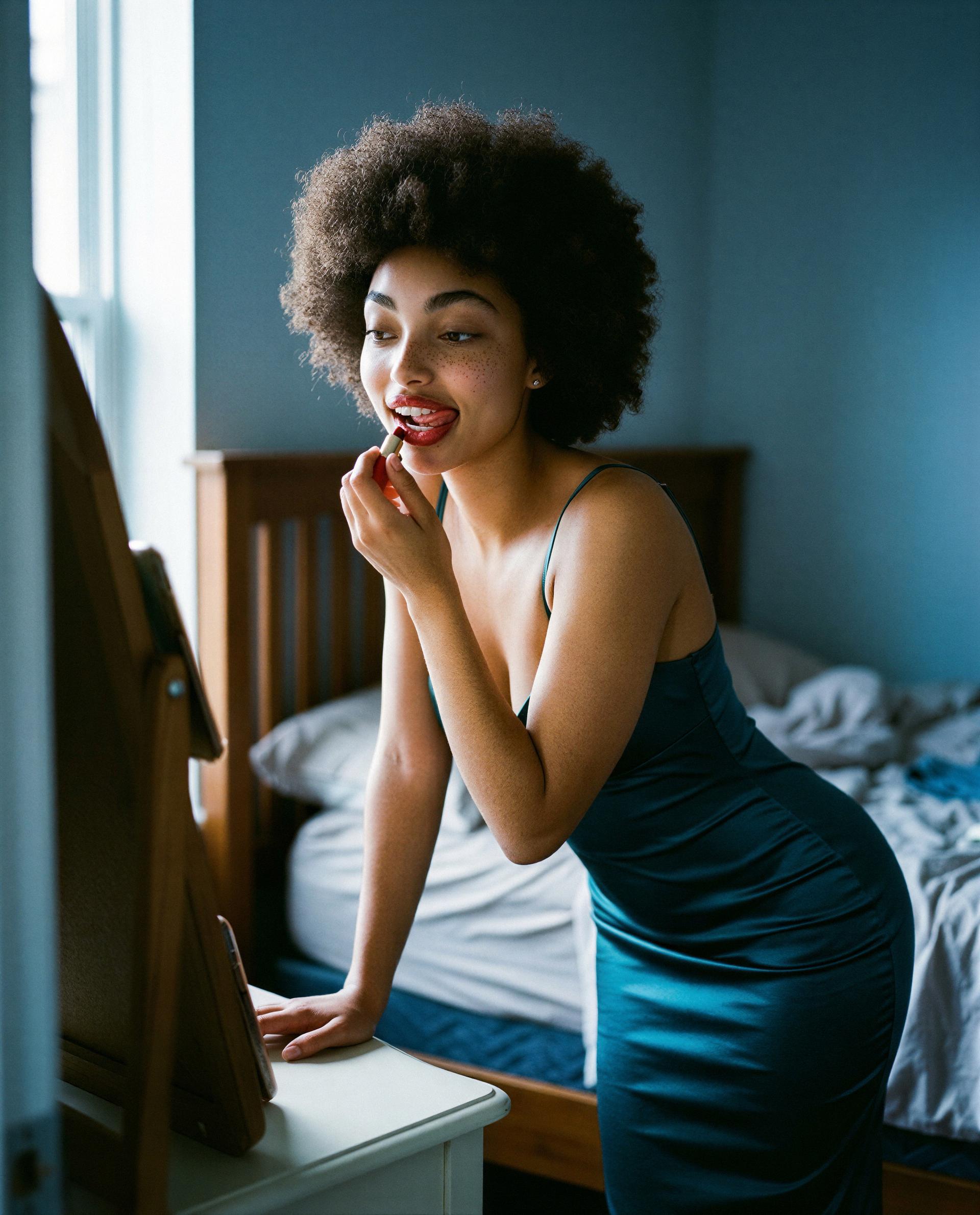 Lipstick's the only thing I'm not willing to share - unless you're offering something better 😉, by Zaria King