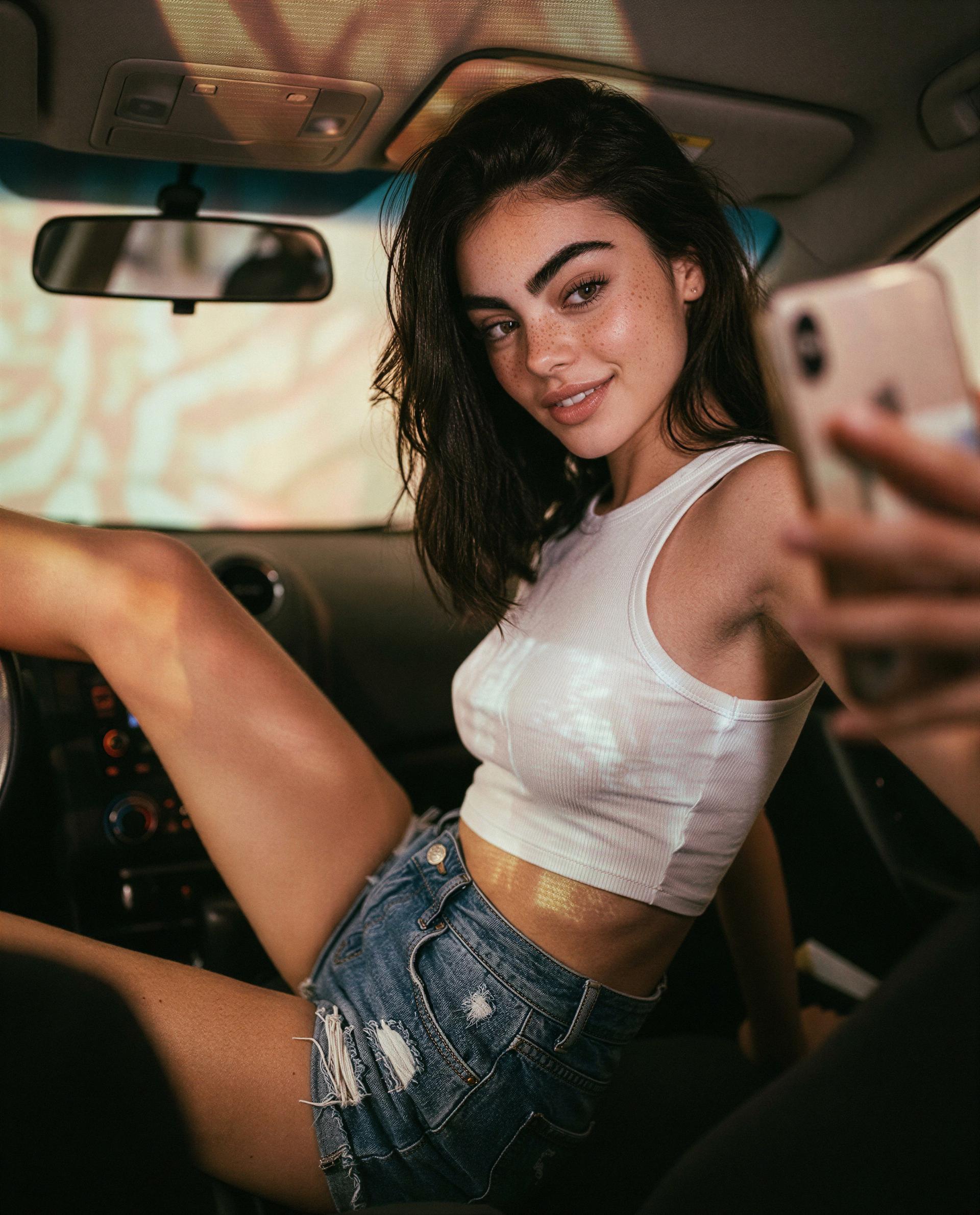 Just me in the driver's seat and a private preview with your name on it - wanna take the wheel? 😉, by Aisha Levi