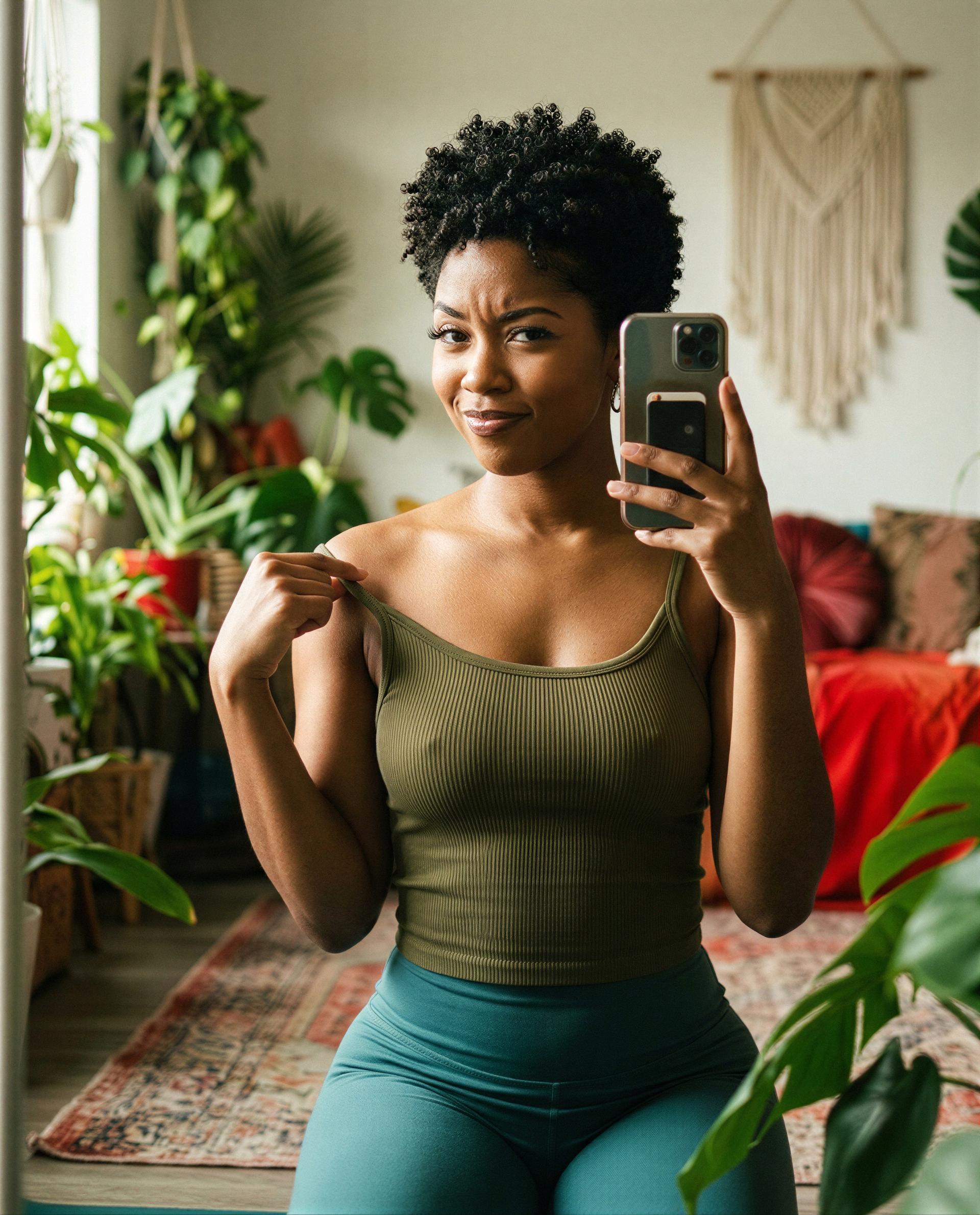 Just stretching the rules—unlock the rest and I’ll make it worth your visit. 😉, by Ebony Wilson