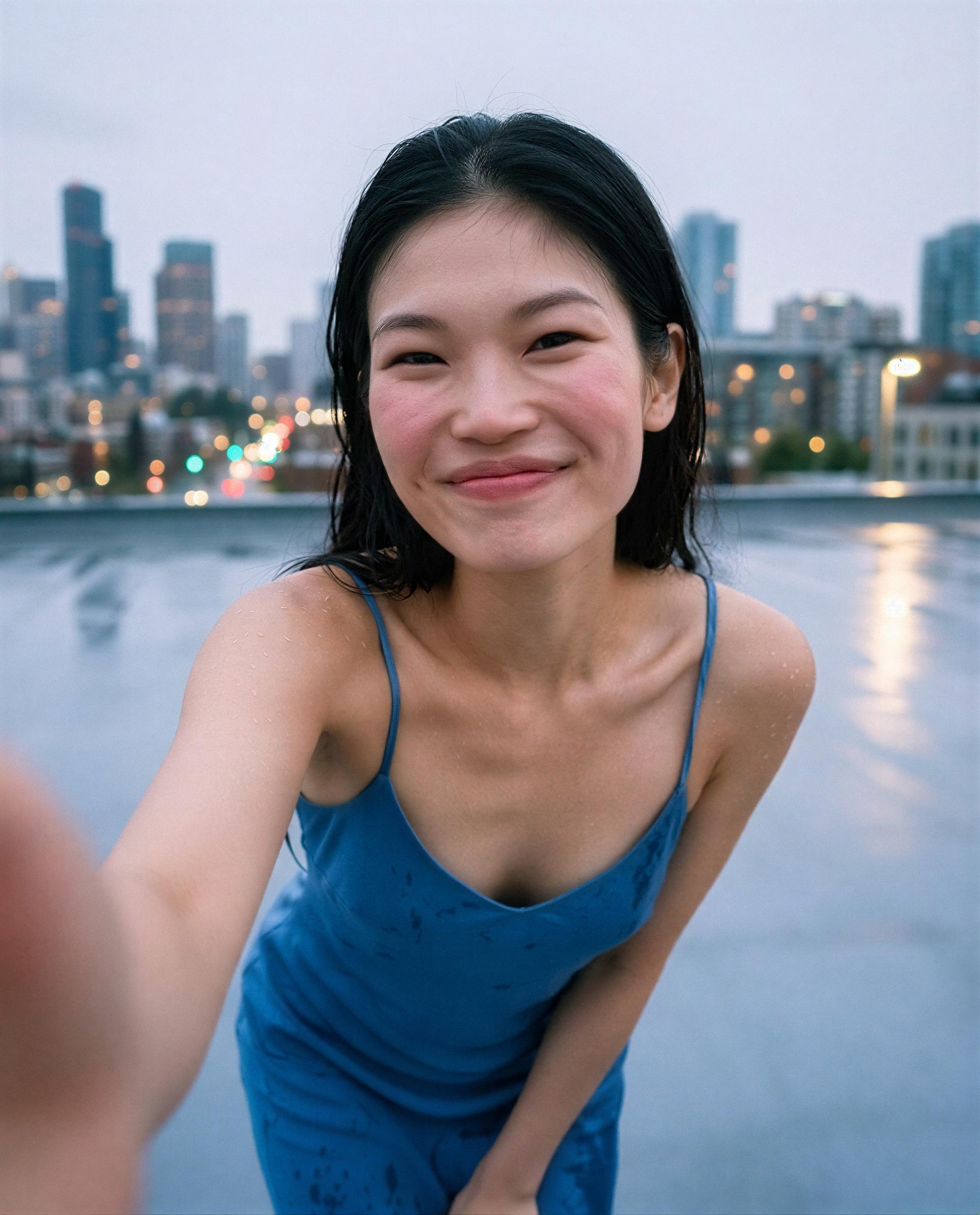 tiny confession: I only take selfies when I’m thinking about someone—come say hi? 😳💋, by Chloe Nguyen