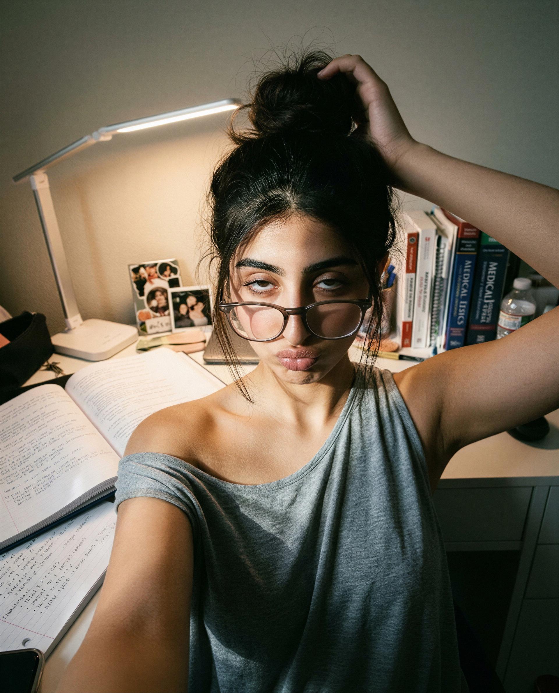 Books open, patience closed—private lessons available for the right pupil 😏, by Yael Hashim