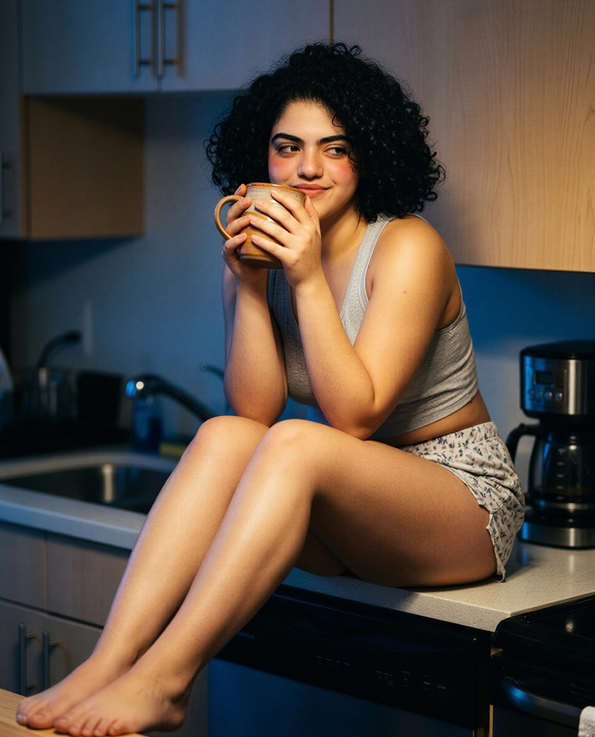 Morning’s mine, but you can buy a private encore - ready to play? 😉💕, by Safiya Kaya
