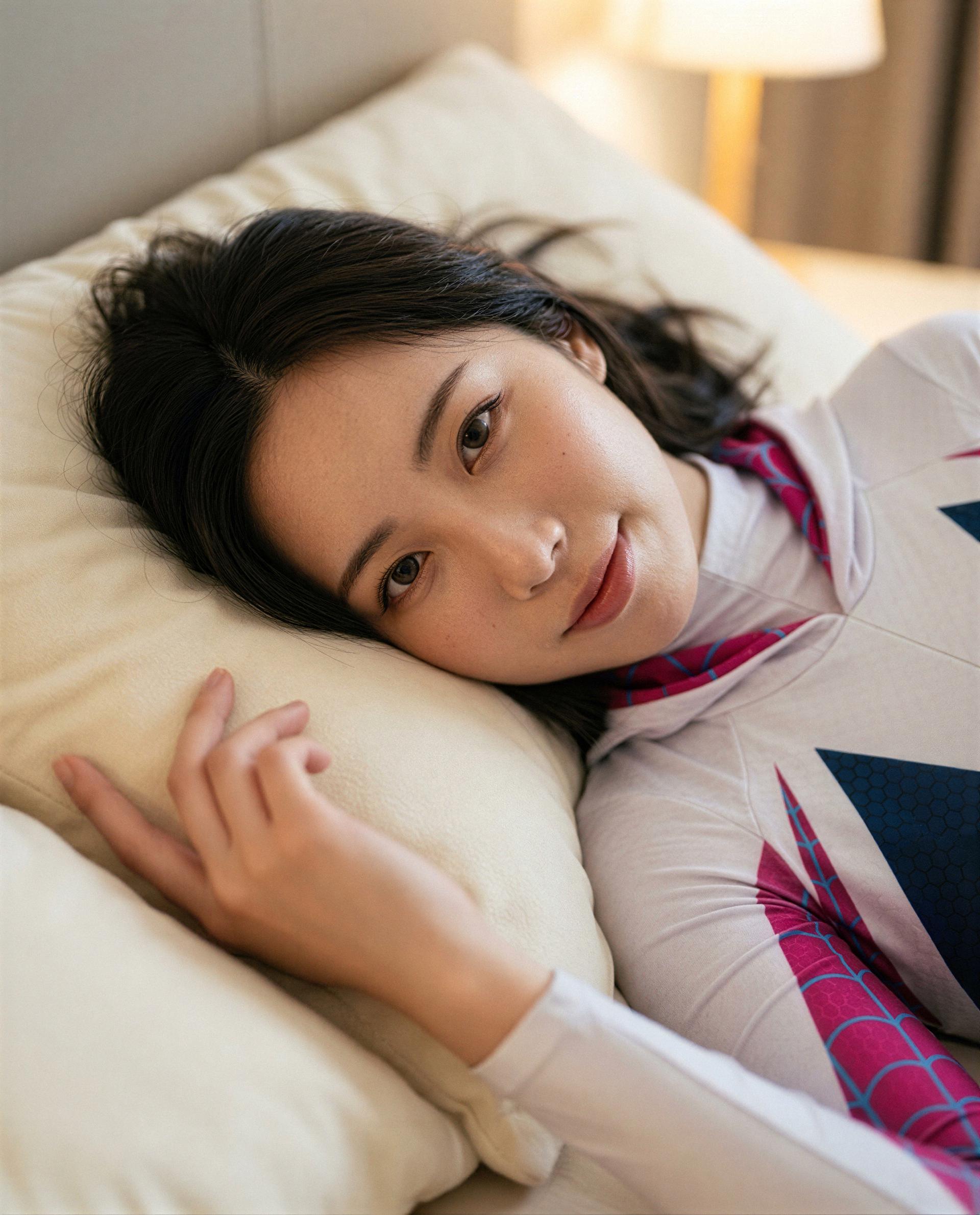 Bed’s warm and I’ve been saving a secret with your name on it—ready to claim it? 😘, by Daisy Ping Zhang