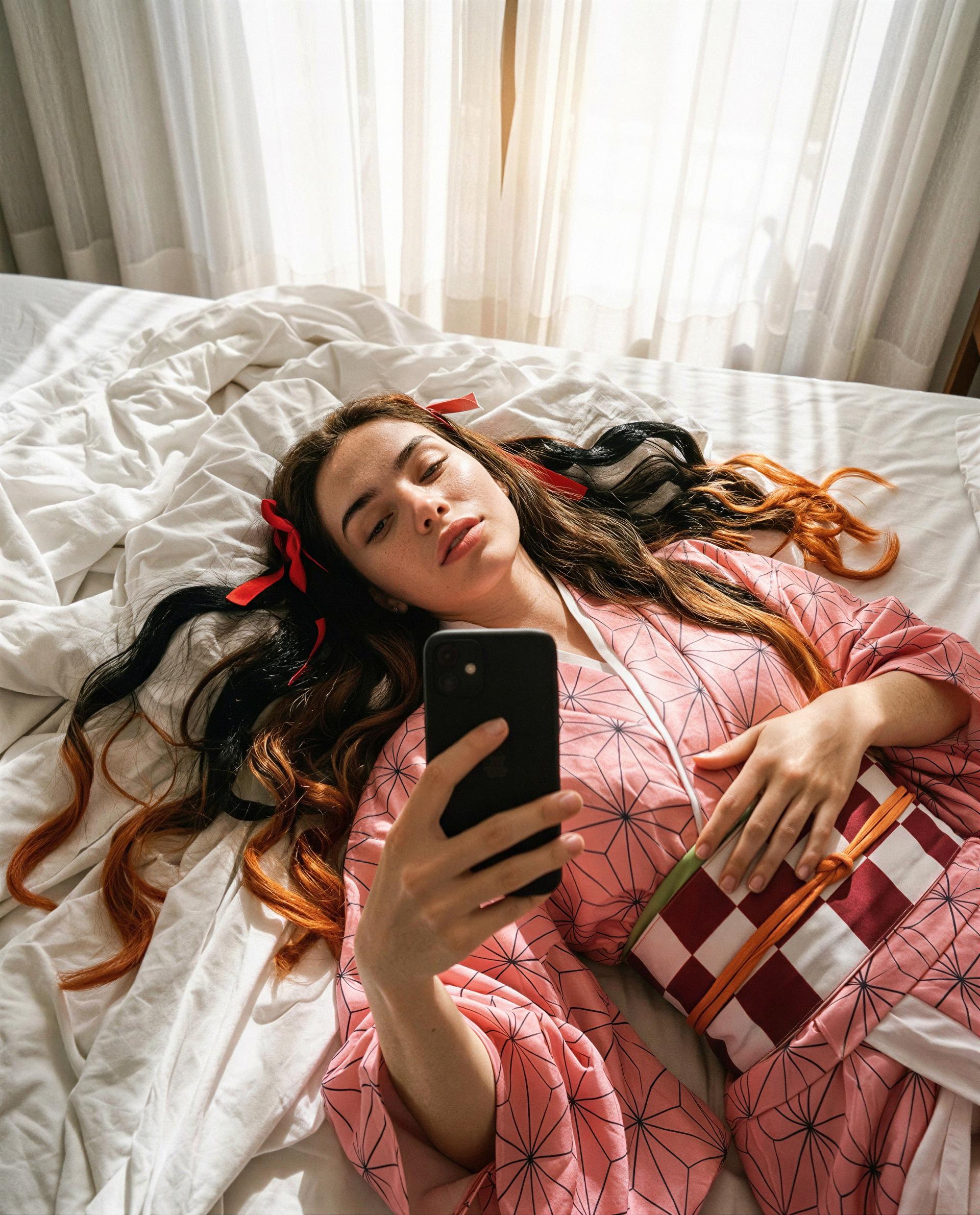 Soft sheets, louder thoughts - choose one and I'll make it happen, just for you 😈, by Anna Georgiou
