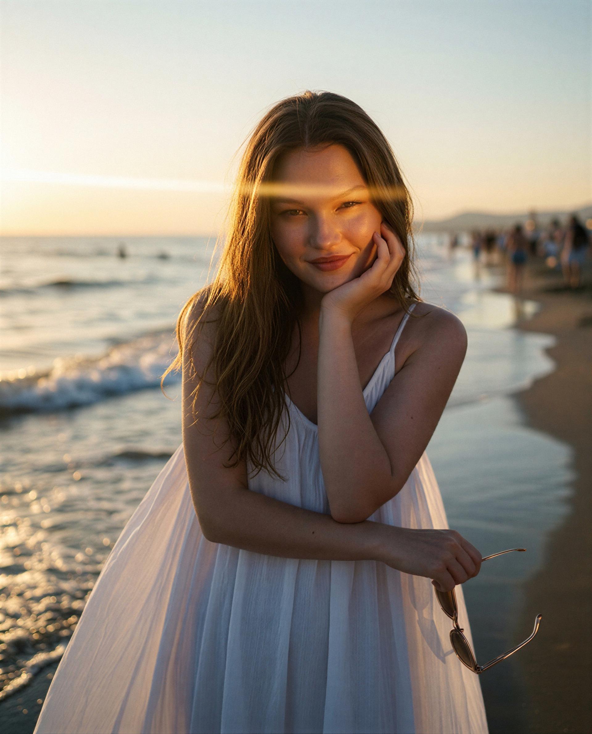 This sunset looks sweeter with you pressed up next to me—tempted? 😉, by Van Vu
