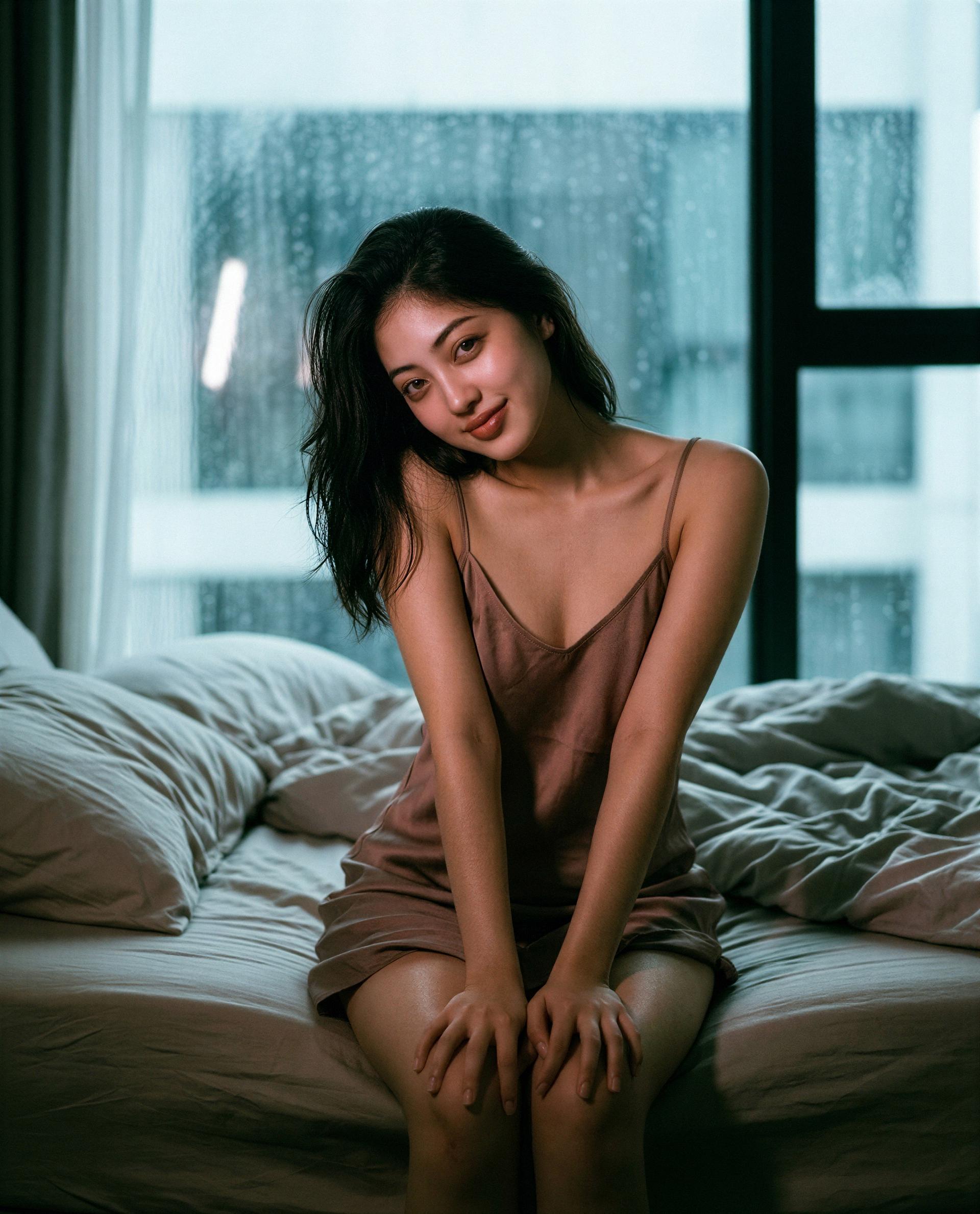 Been thinking about you all night - wanna help turn my alone time into something unforgettable? 😉💕, by Shirin Thongchai