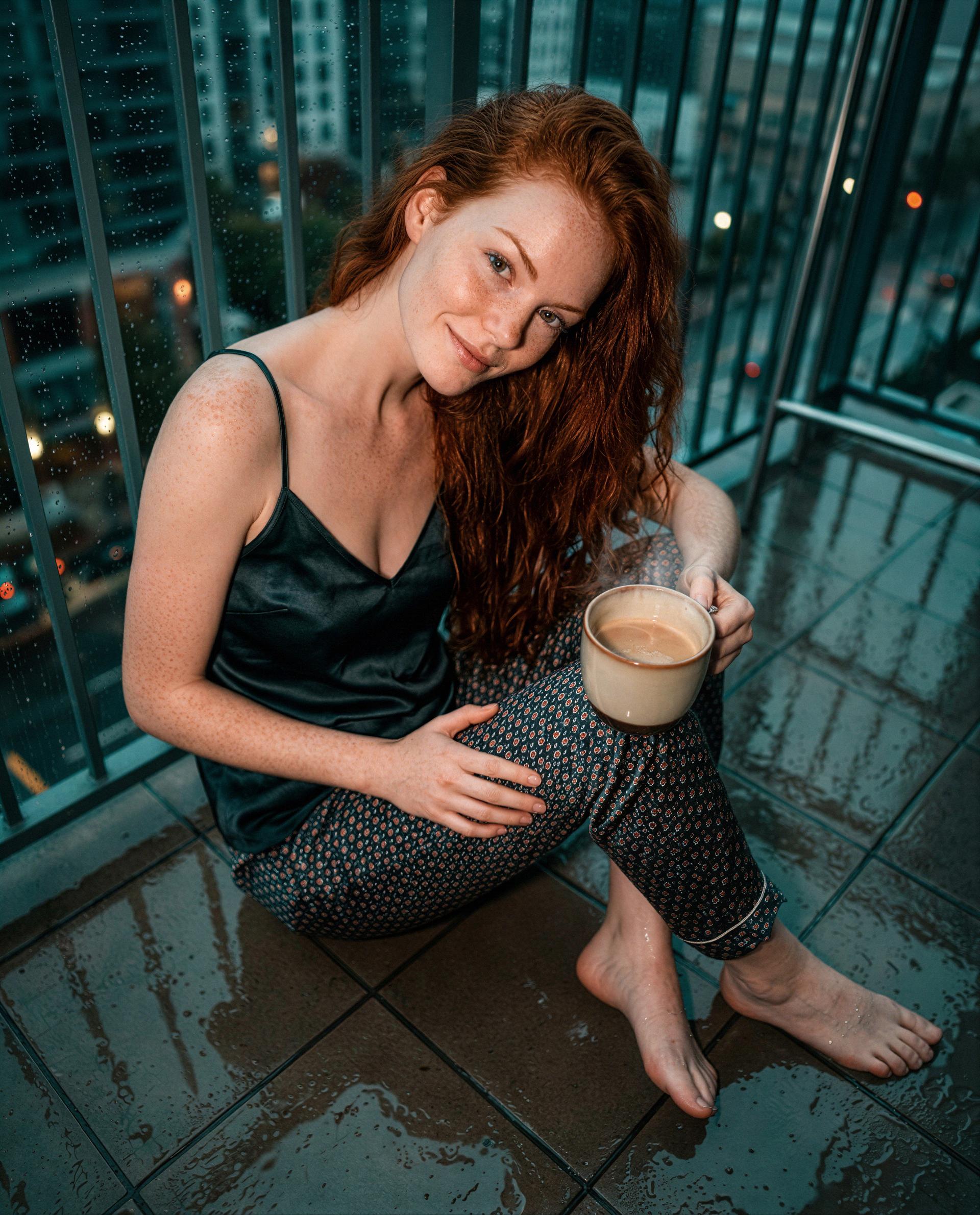 Sip with me in private and I’ll make the rain jealous 😏💕, by Edith Cassidy