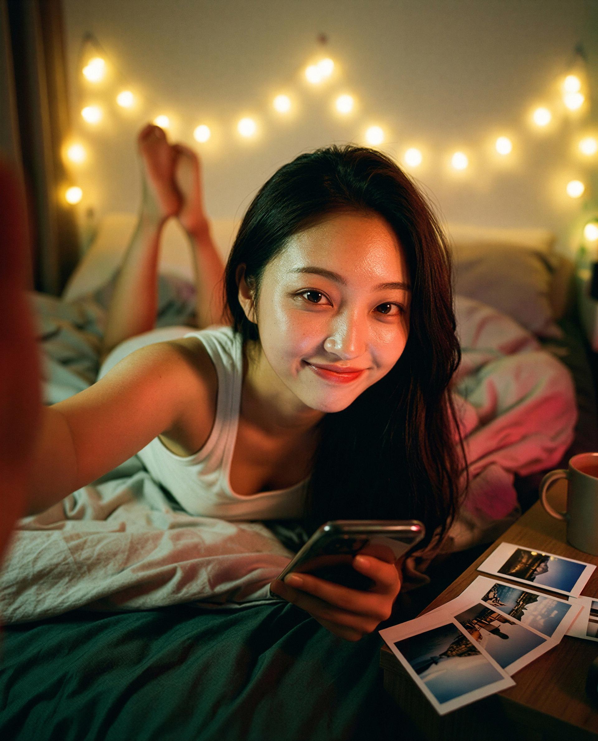 Late-night confession: I look better when you’re watching—tempt me? 😏, by Yuuko Yang