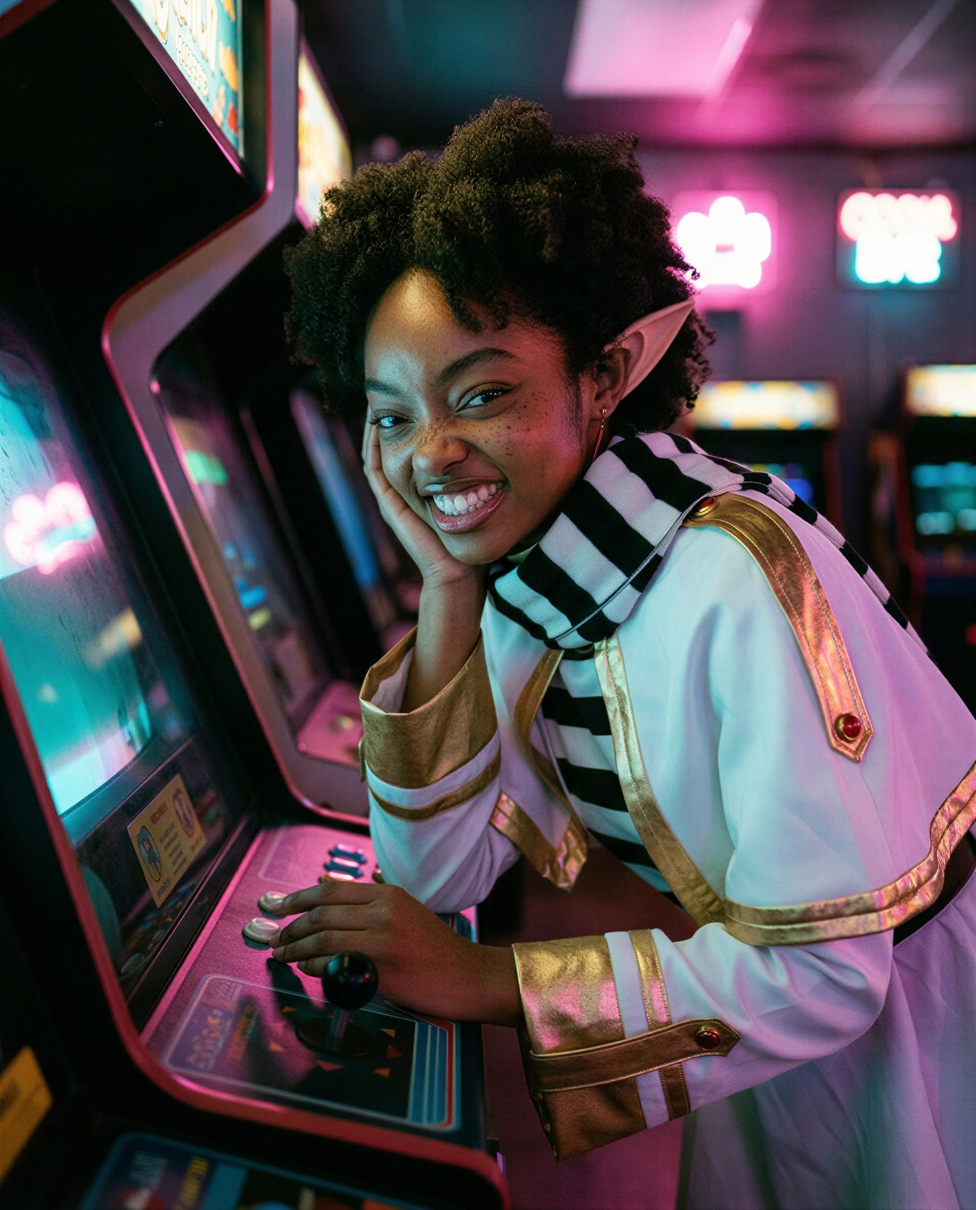 High score unlocked - wanna be the player who earns my extra lives? 😉💕, by Shaniya Diallo