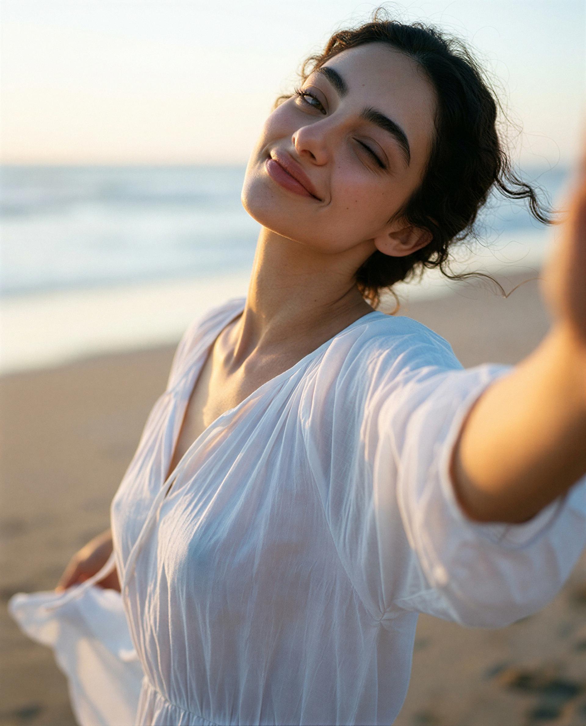This shoreline's got nothing on how I plan to steal your attention - tempted? 😉💕, by Layla Khalid
