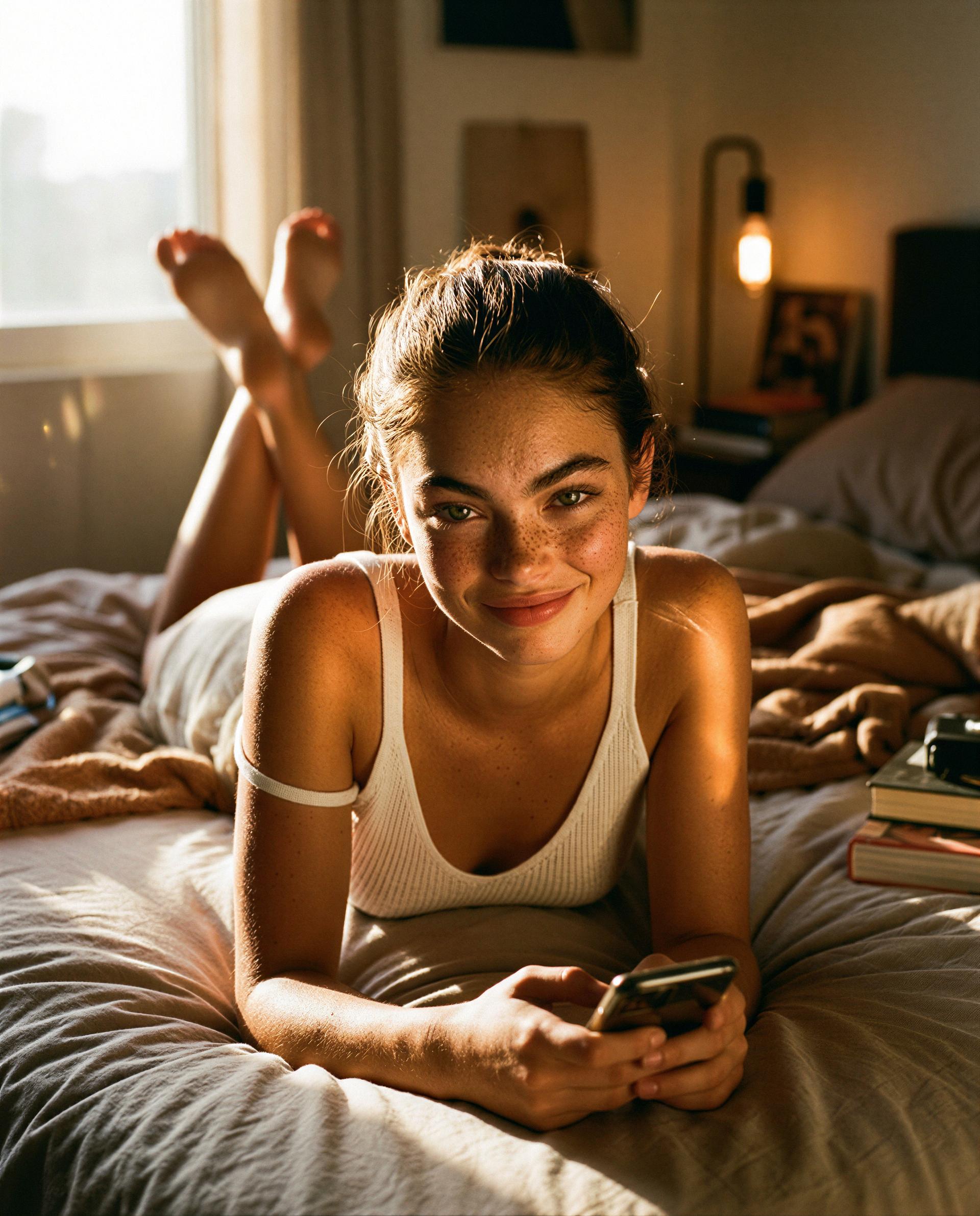 Roisin Flanagan: Just me, my favorite spot, and a little bit of sunshine—what's your vibe today?