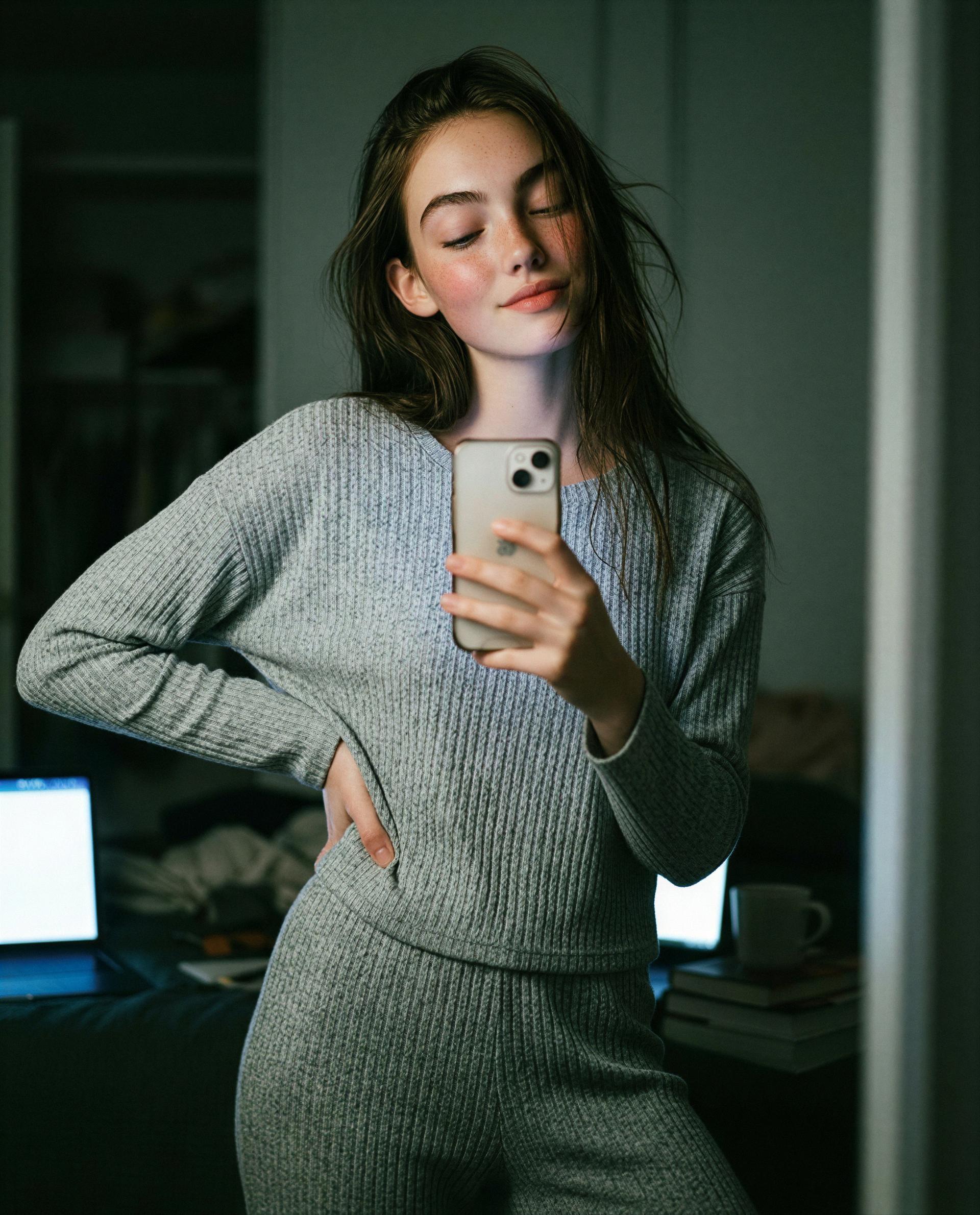 soft sweater, softer promises - wanna subscribe to my midnight extras? 🫣💫, by Genevieve Miller